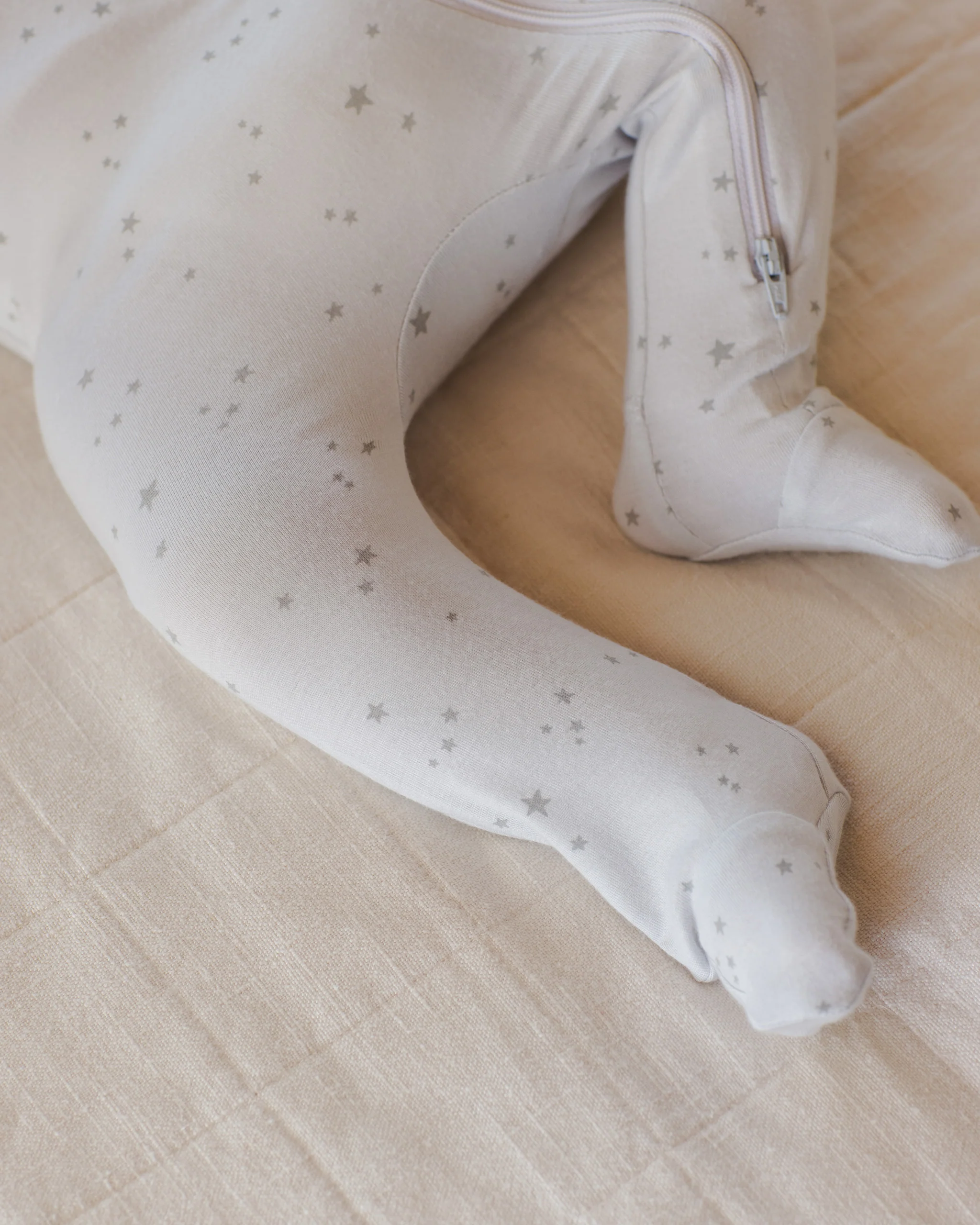 Modal Zip Footie Stars Fog - Image 4