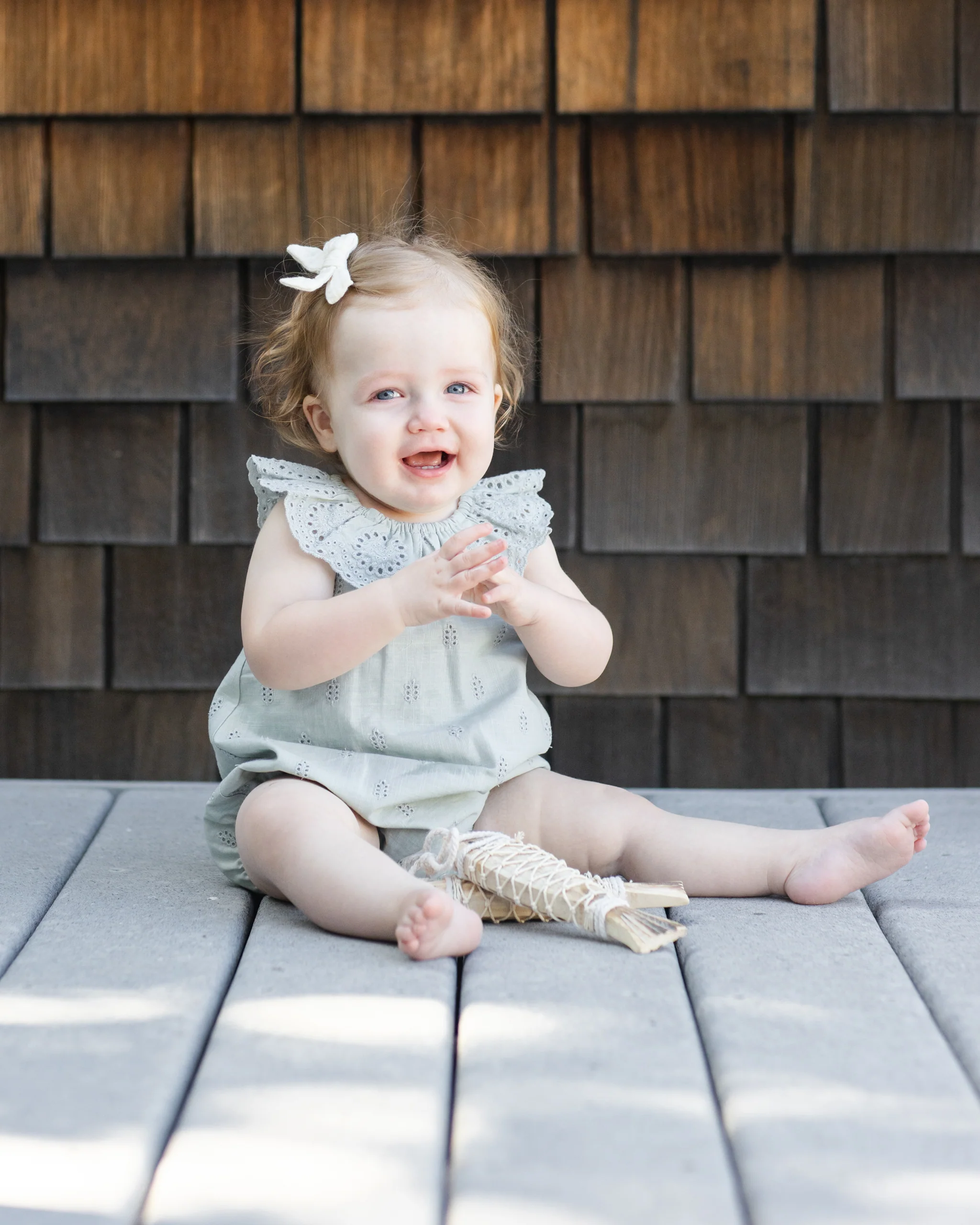 Myla Romper Seafoam - Image 2