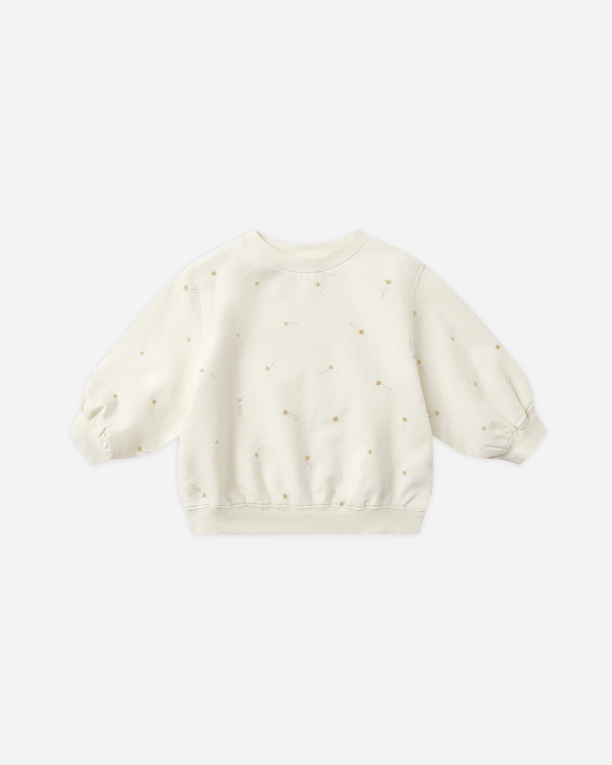 Oversized Crew Sweatshirt Shooting Stars