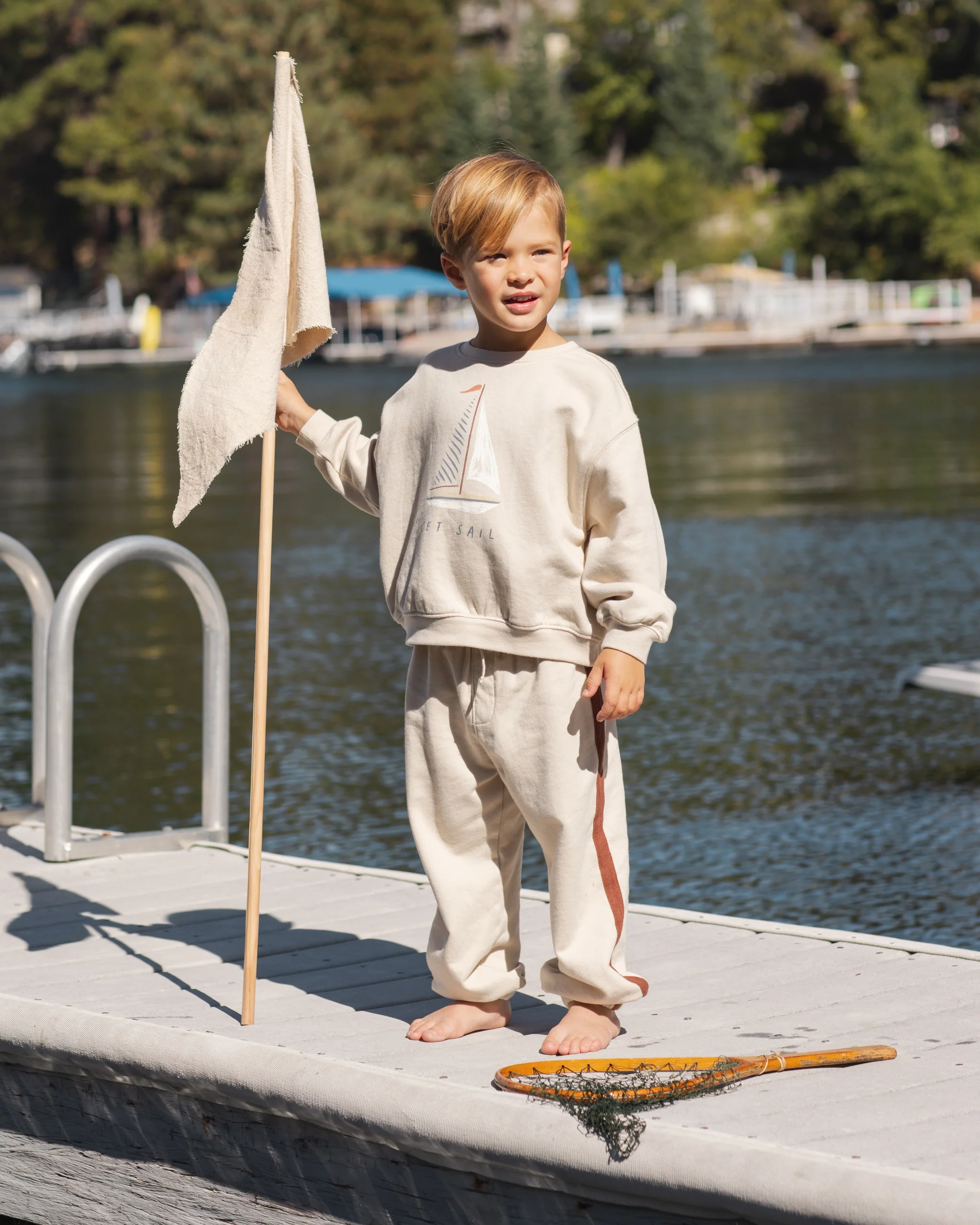 Oversized Sweatshirt Set Sail - Image 6