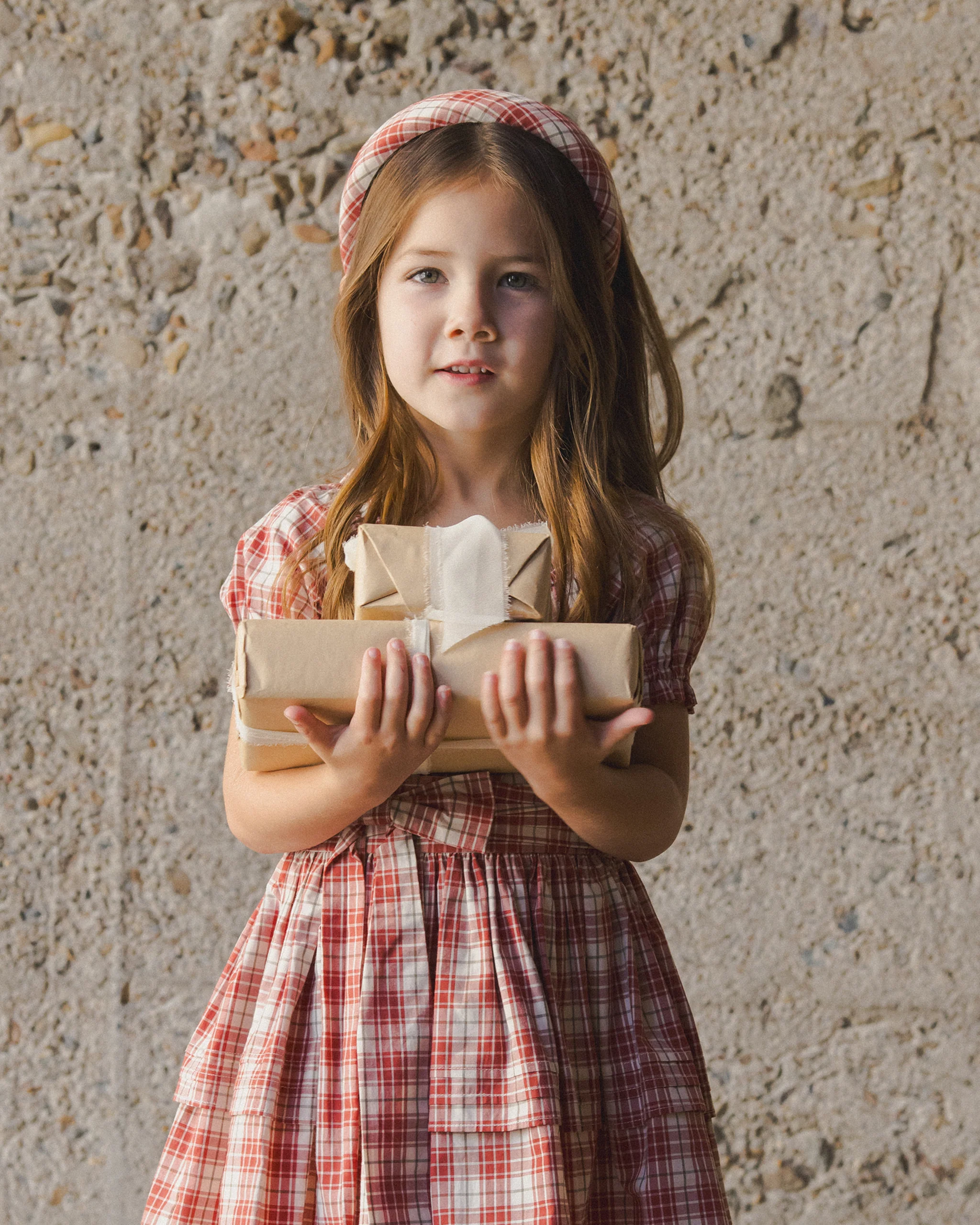 Padded Headband Holiday Tartan - Image 3
