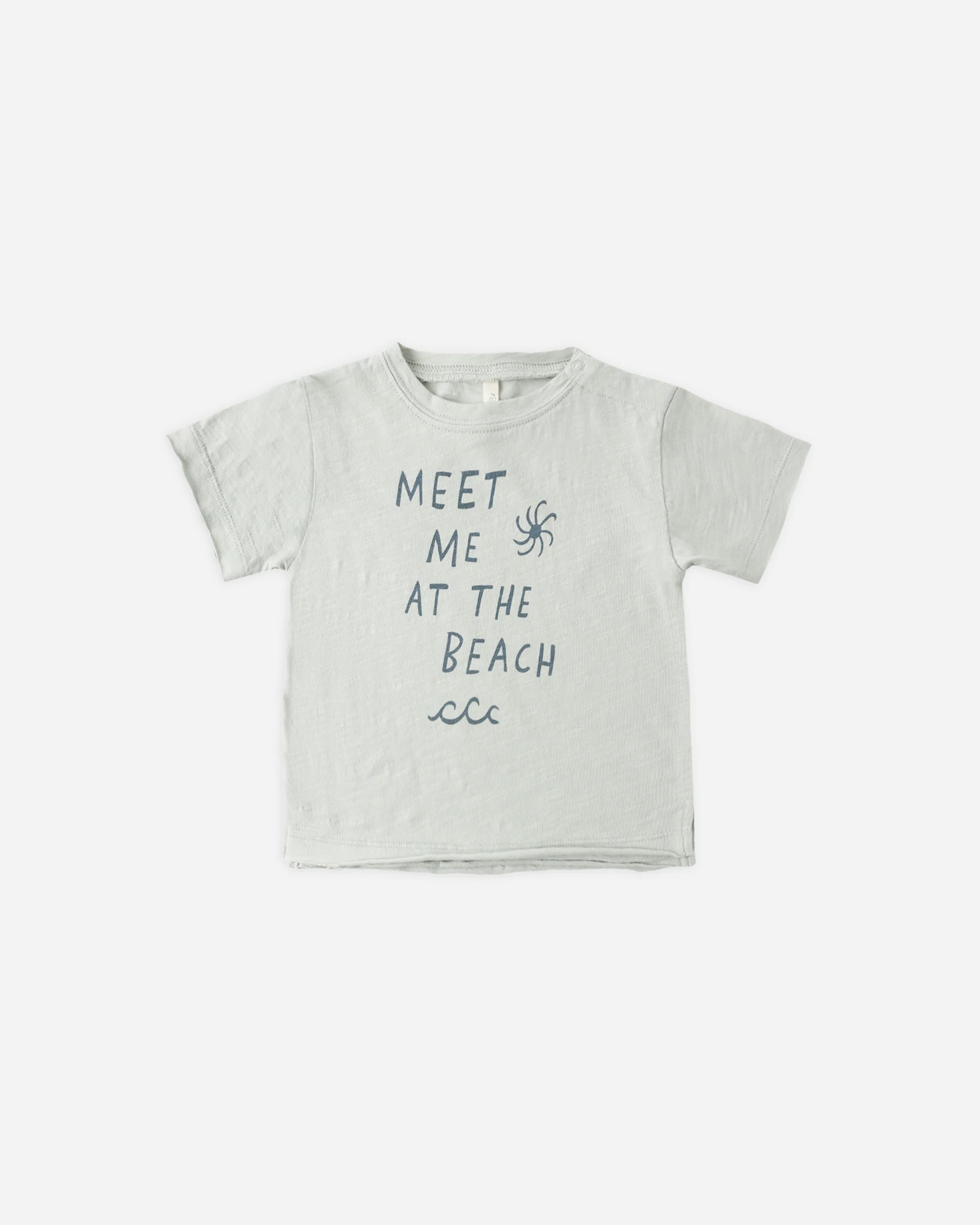 Raw Edge Tee Meet Me At The Beach
