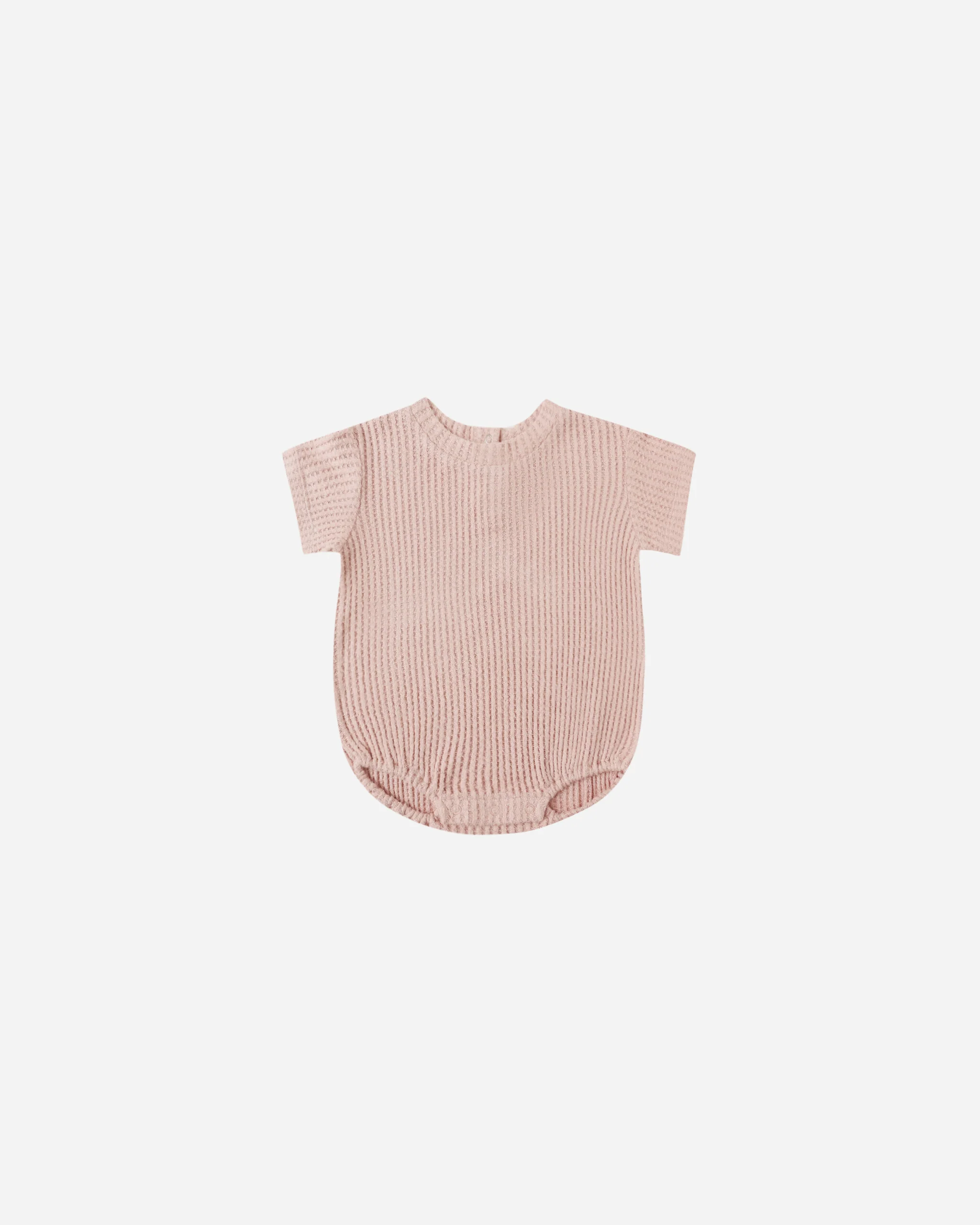 Relaxed Bubble Romper Rose