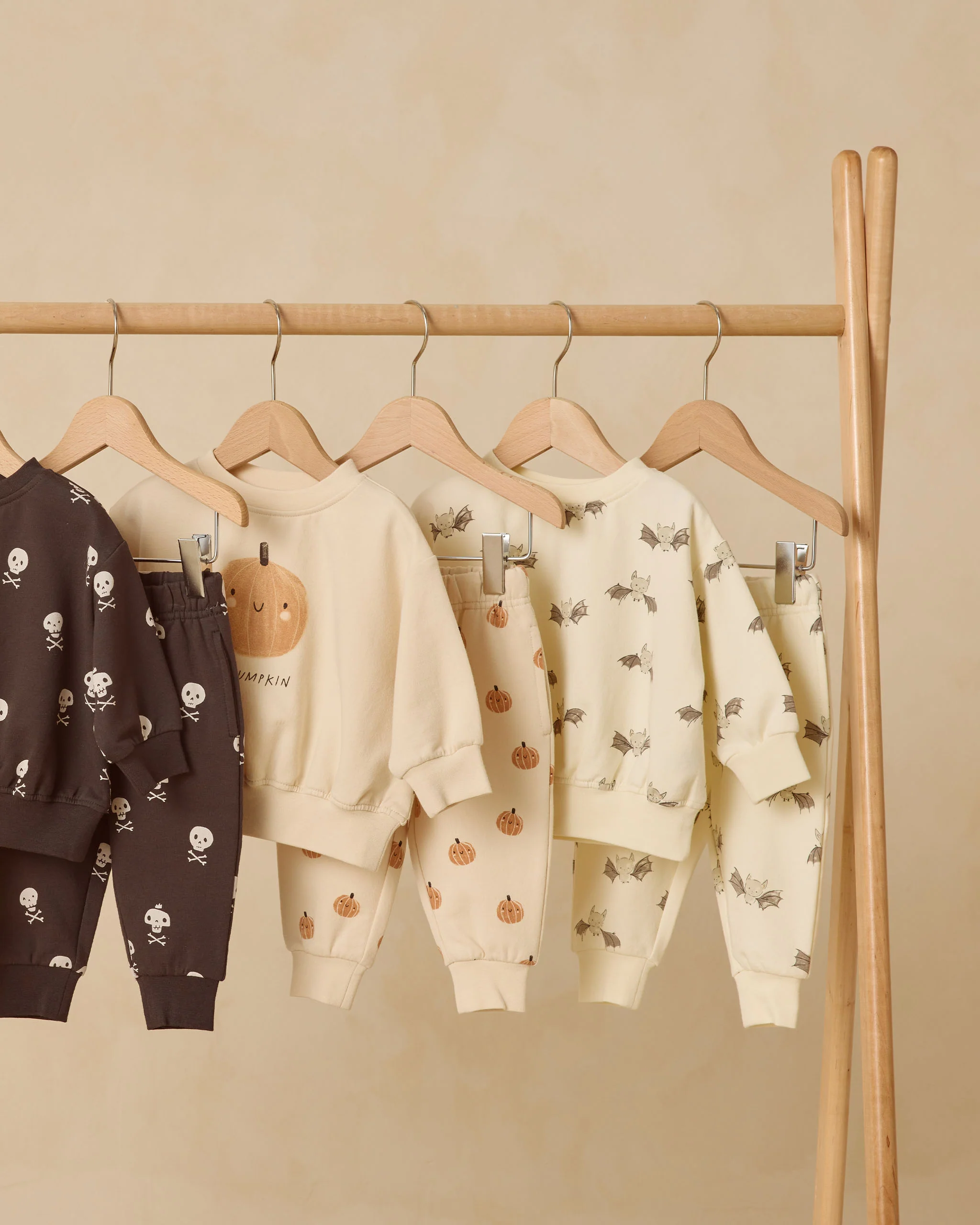 Relaxed Fleece Sweatshirt Pumpkin - Image 4