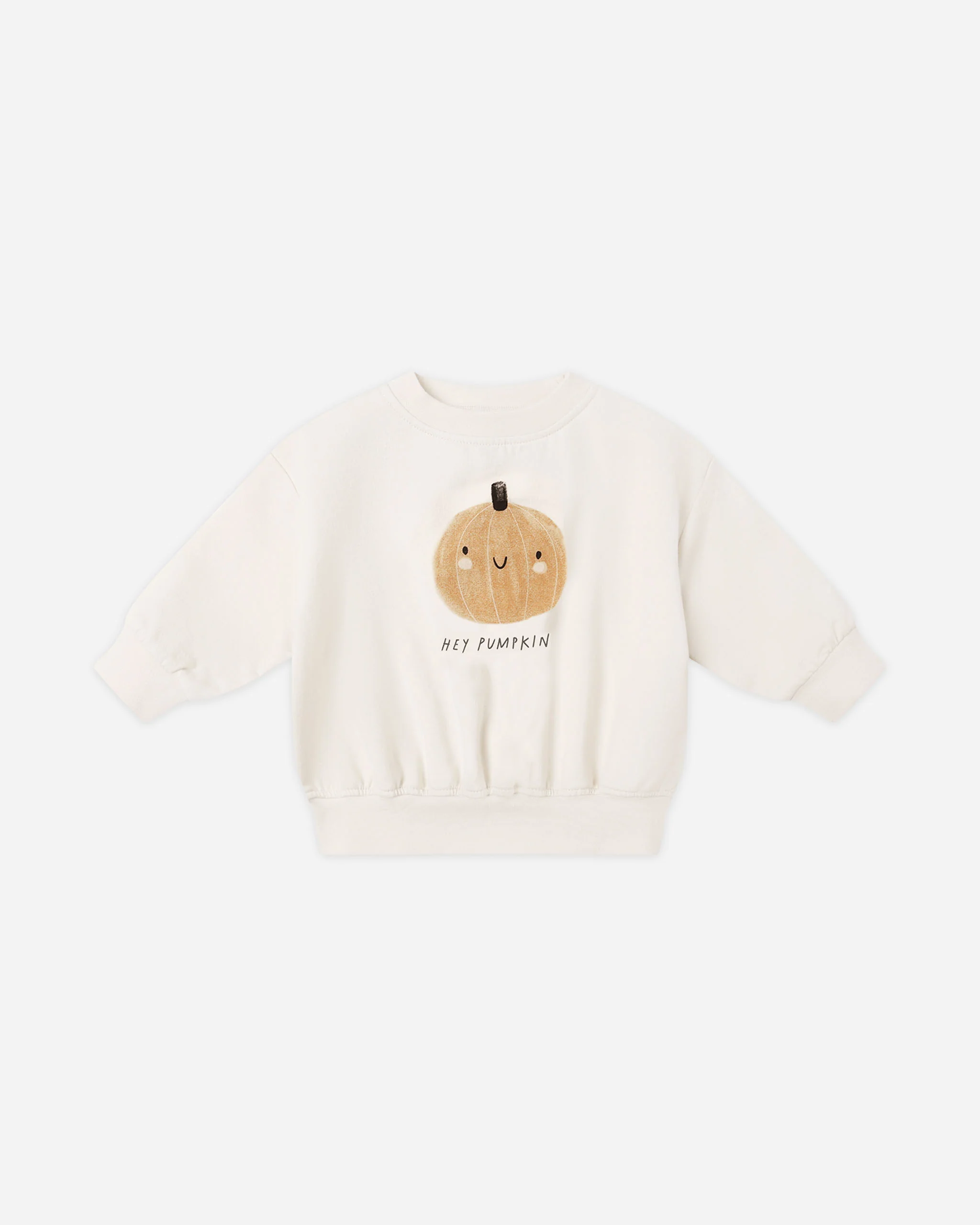 Relaxed Fleece Sweatshirt Pumpkin