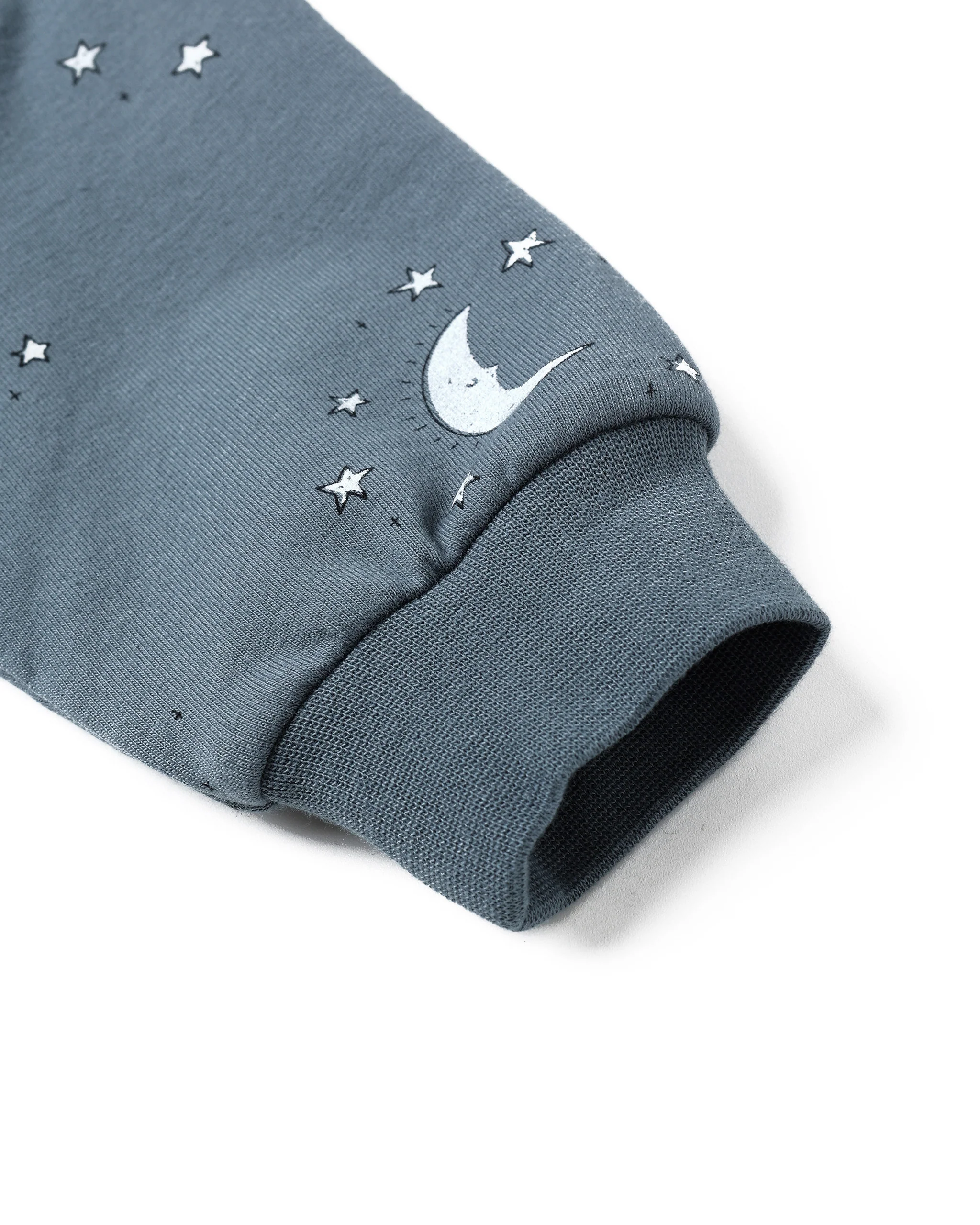 Relaxed Fleece Sweatshirt Silver Moons - Image 7