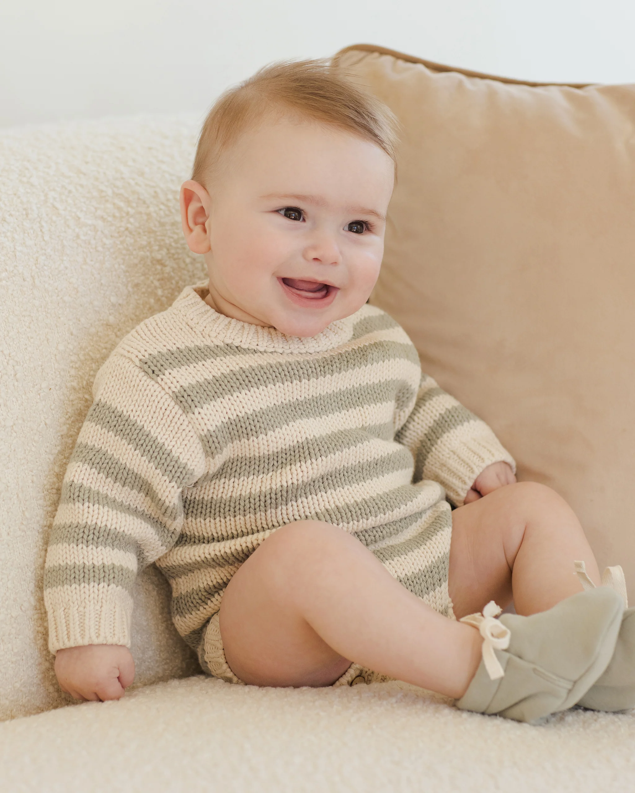 Rex Romper Fern Stripe - Image 5