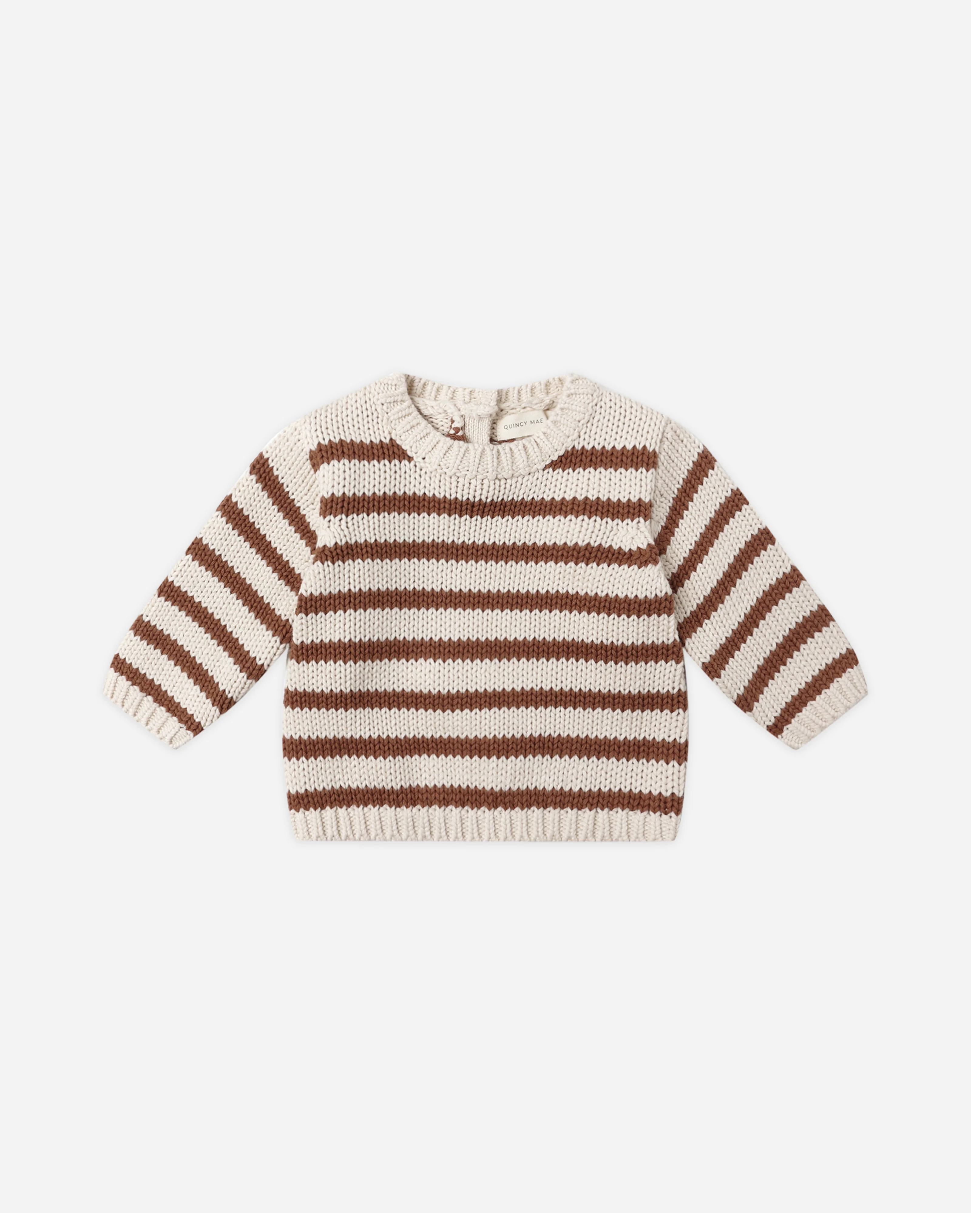 Rex Sweater Cedar Stripe