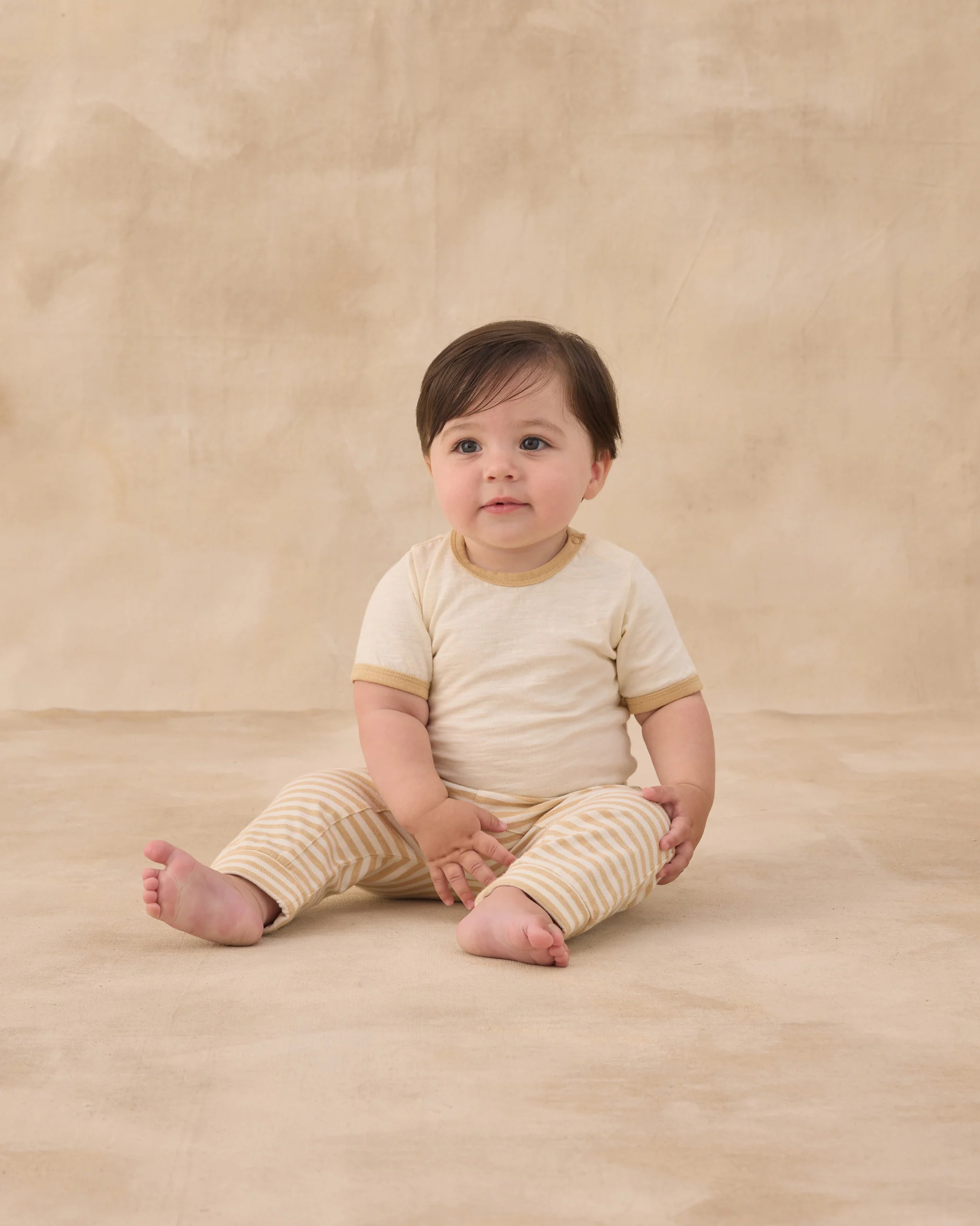 Ringer Bodysuit Butterscotch - Image 4