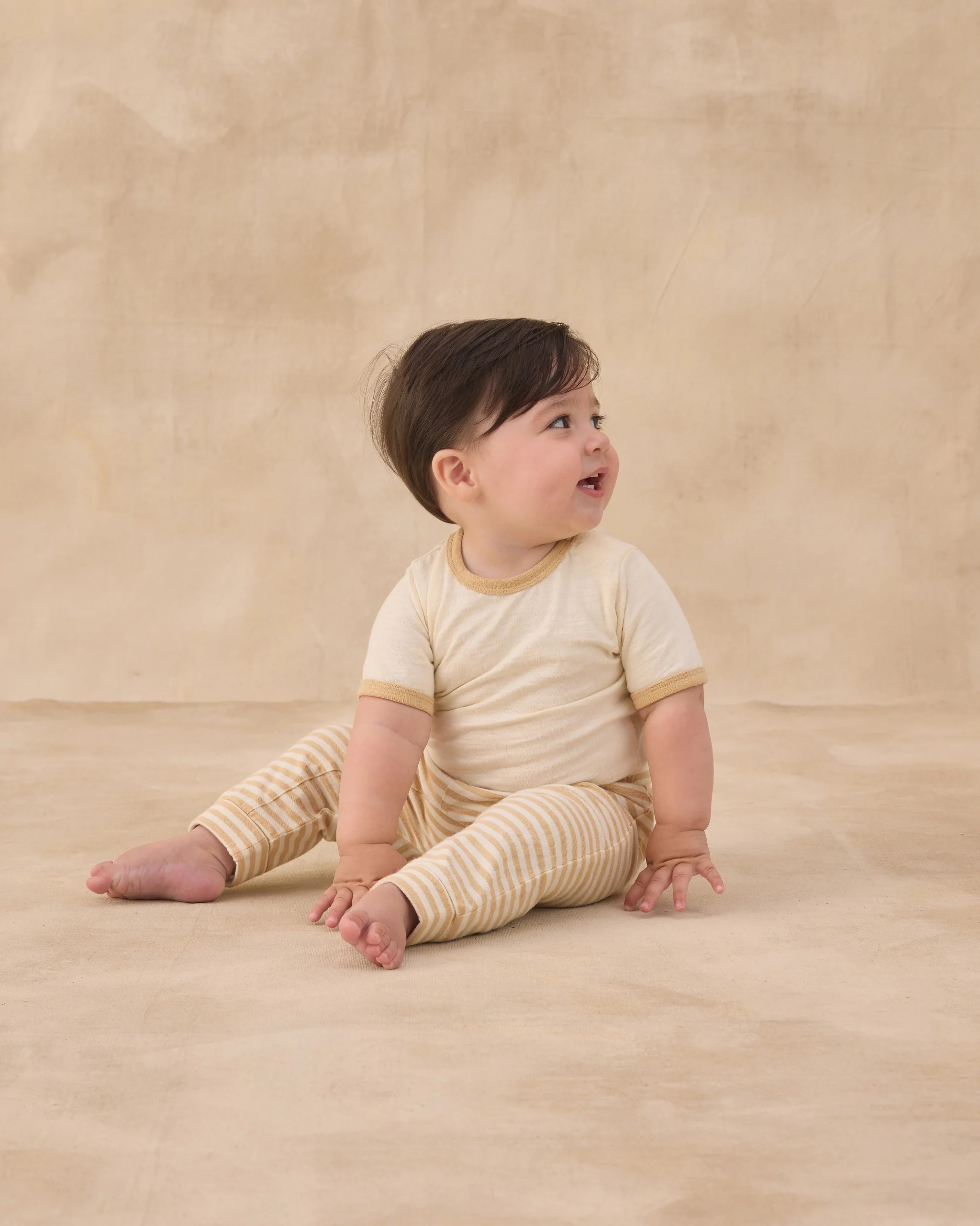 Ringer Bodysuit Butterscotch - Image 5