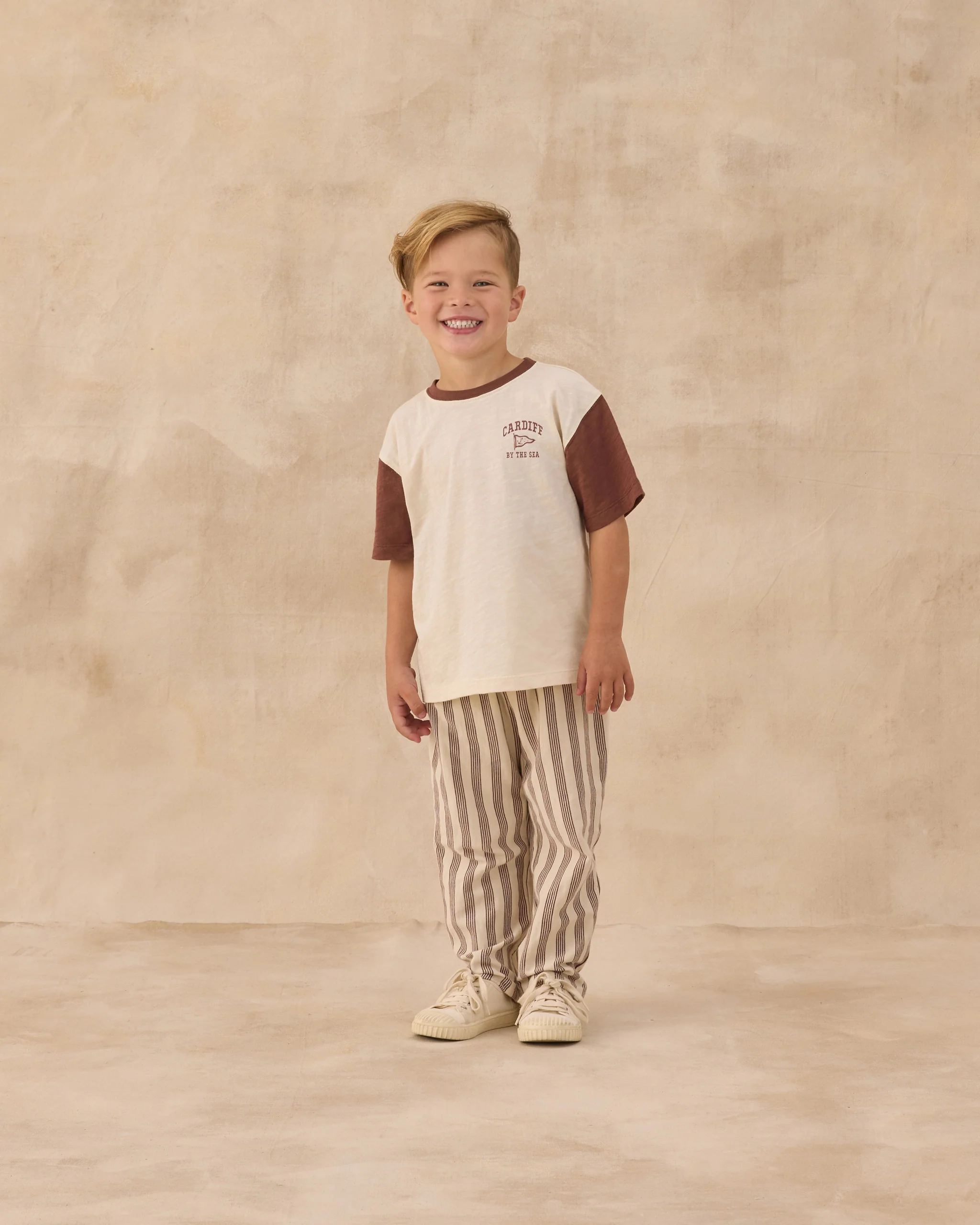 Rory Pant Brown Stripe - Image 2