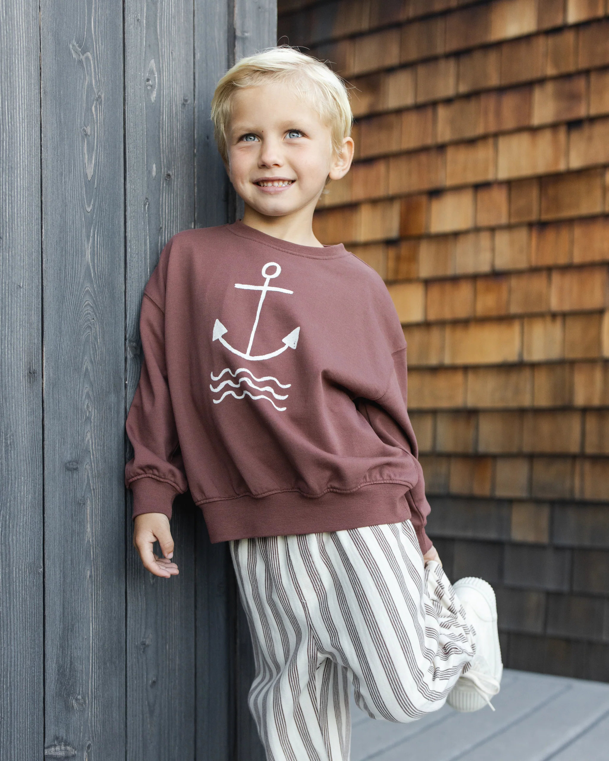 Rory Pant Brown Stripe - Image 4