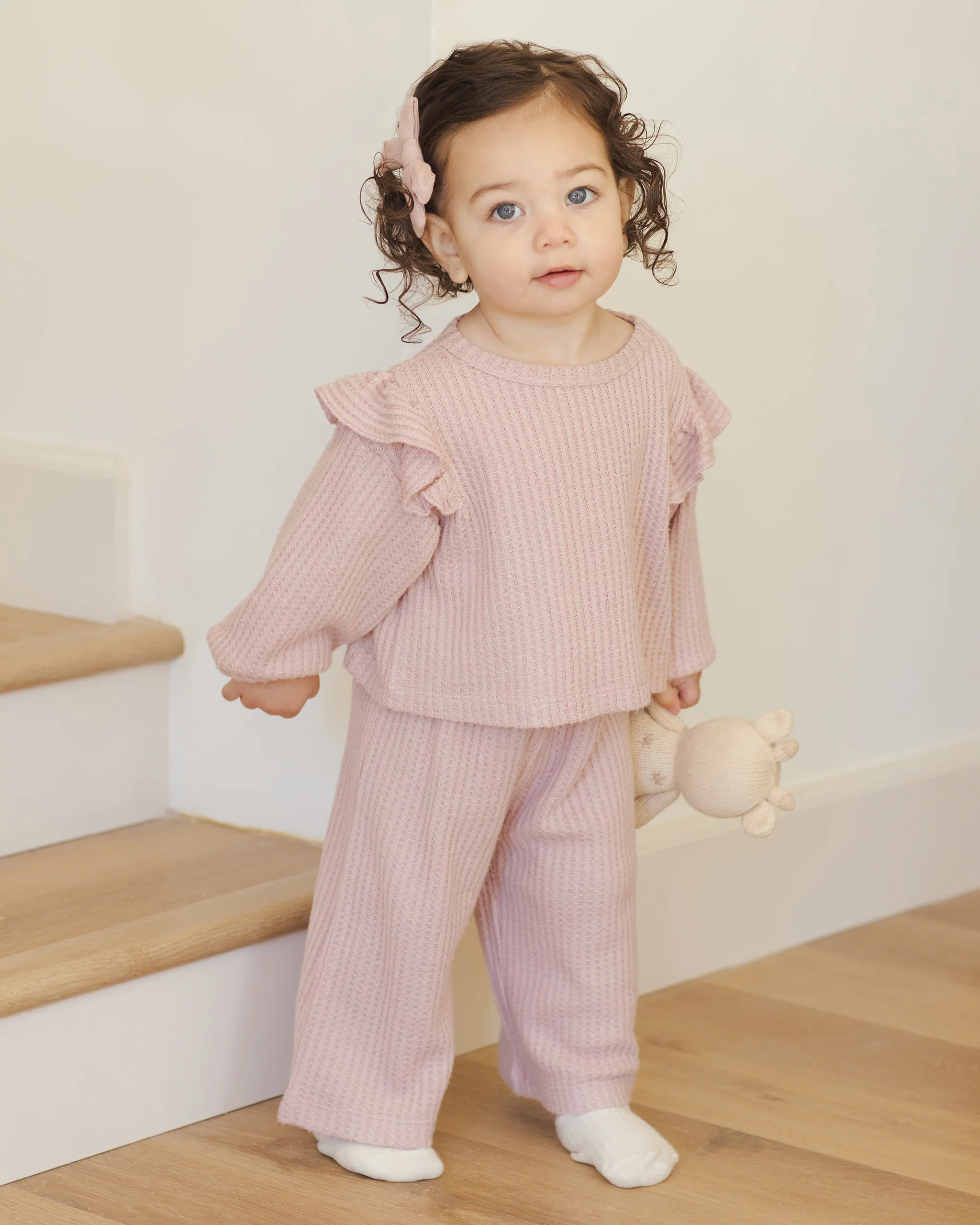 Ruffle Cozy Set Rose - Image 3