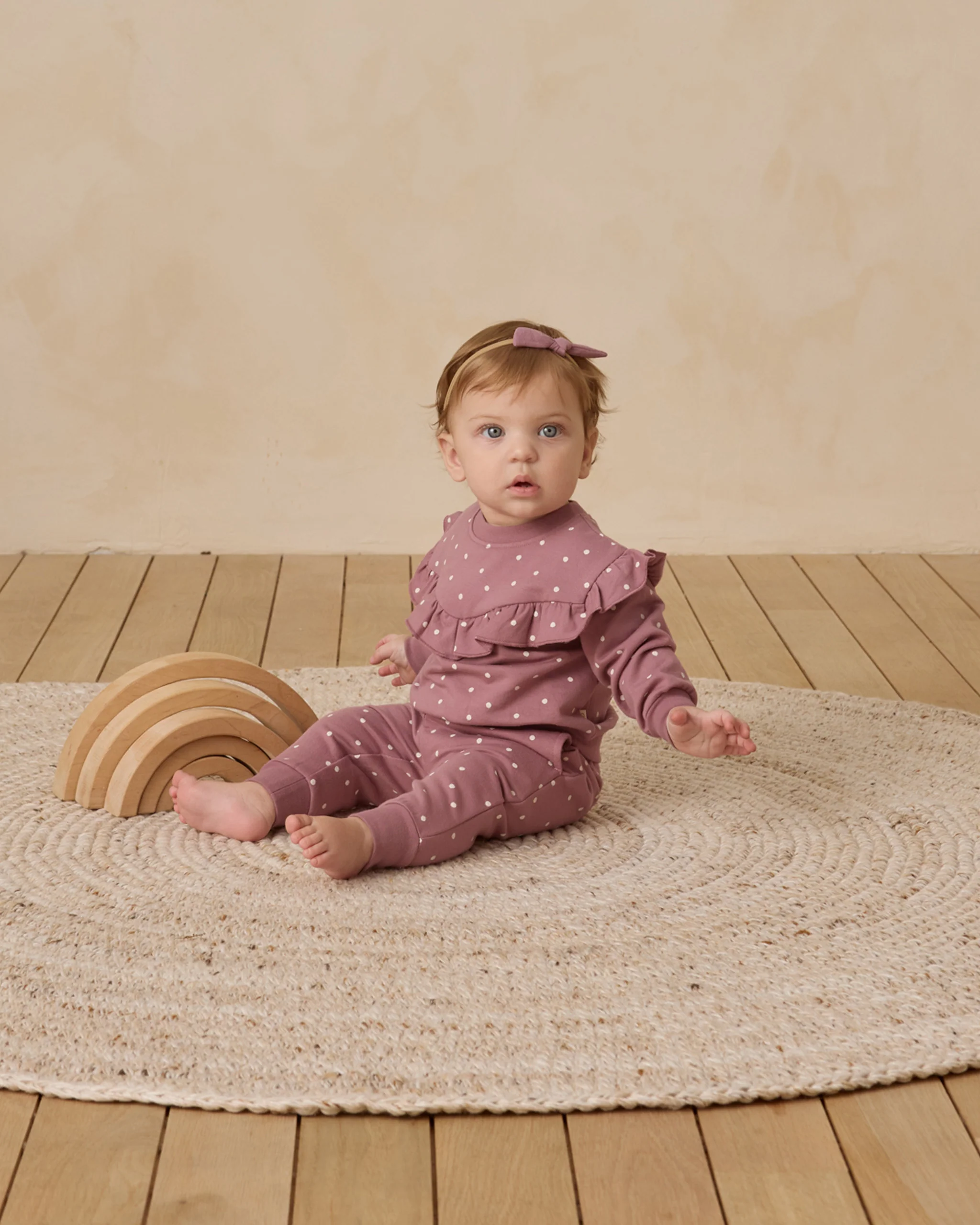 Little Knot Headband Mulberry - Image 4