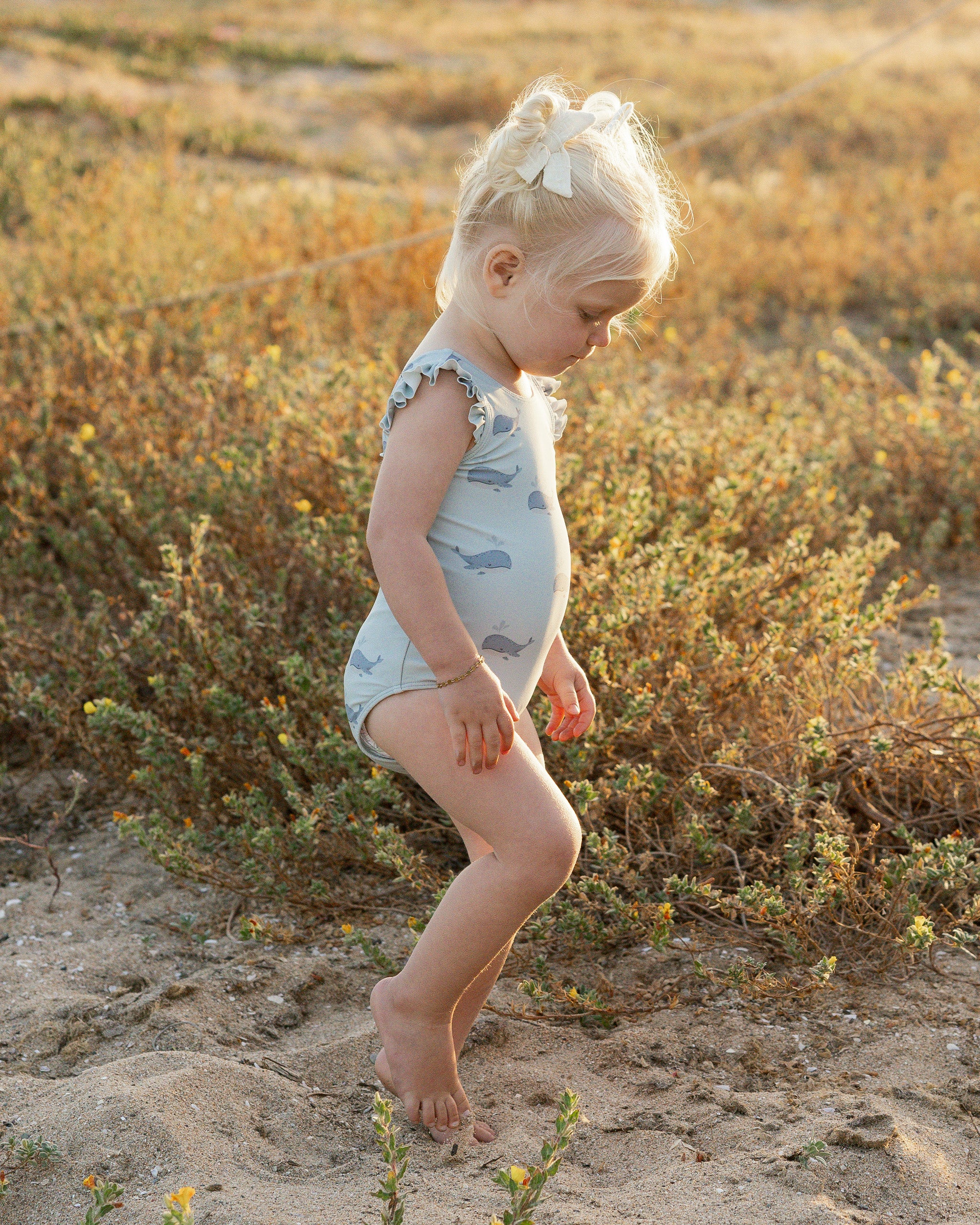 Scoop Back Onepiece Whales - Image 5