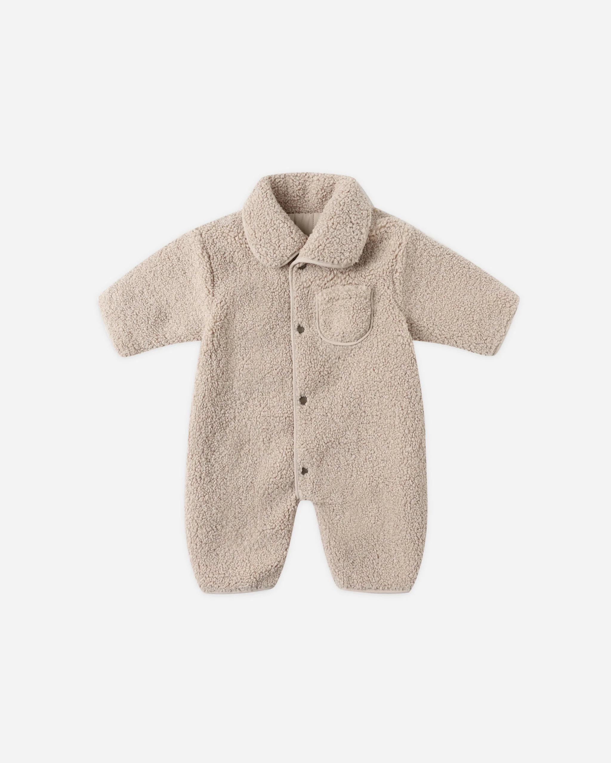 Shearling Jumpsuit Oat