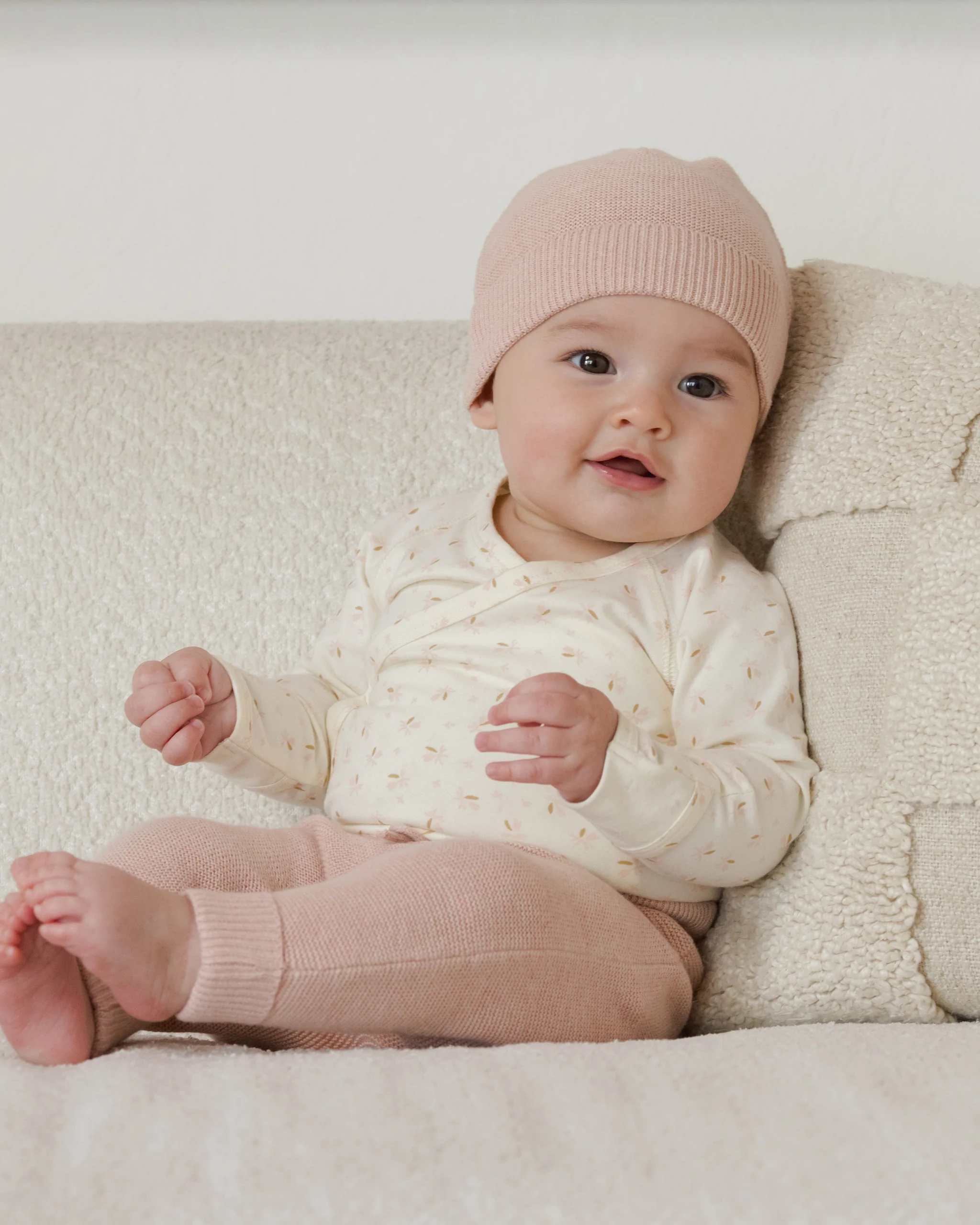 Knit Pant Heathered Rose - Image 5