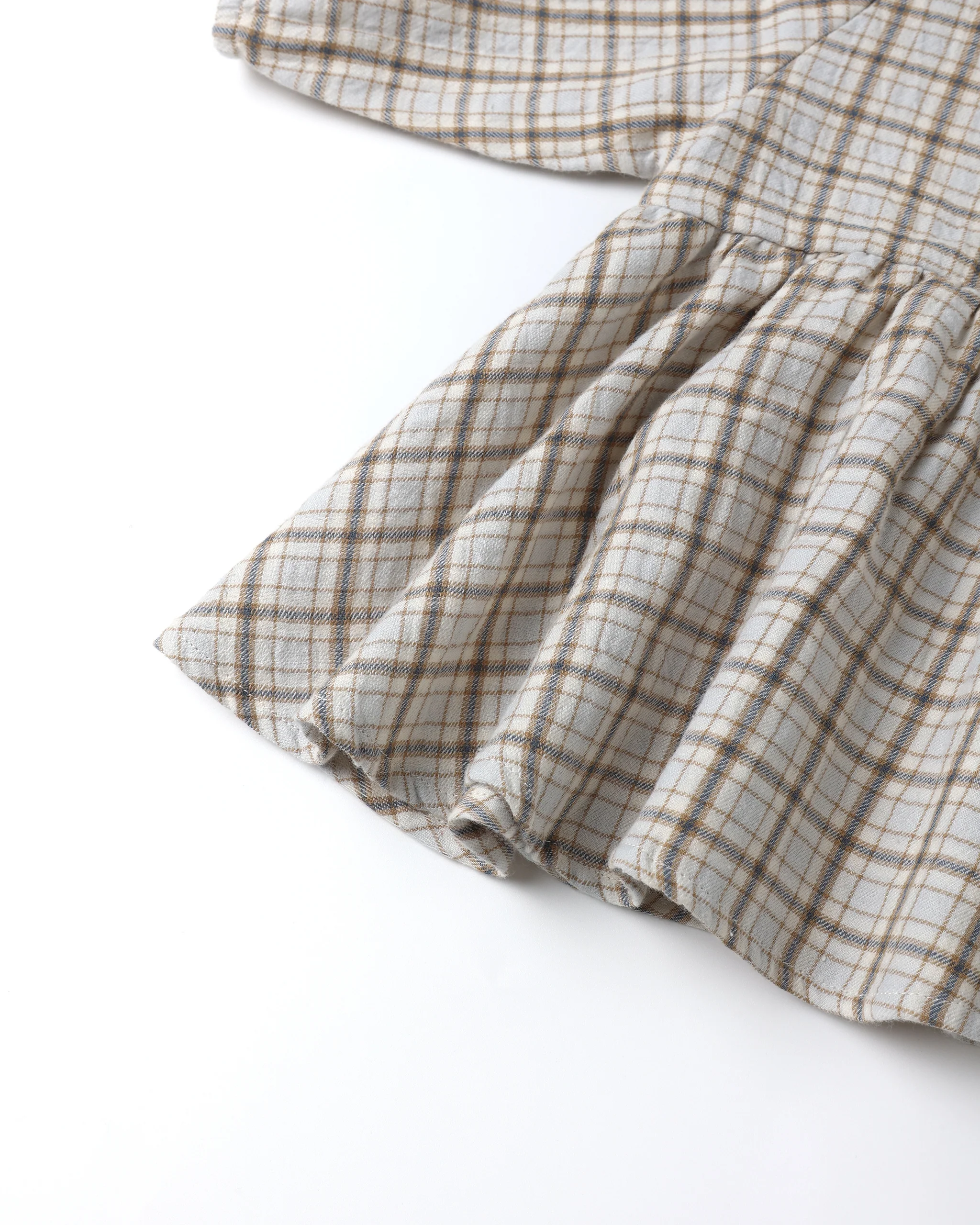 Simone Dress Blue Plaid - Image 7