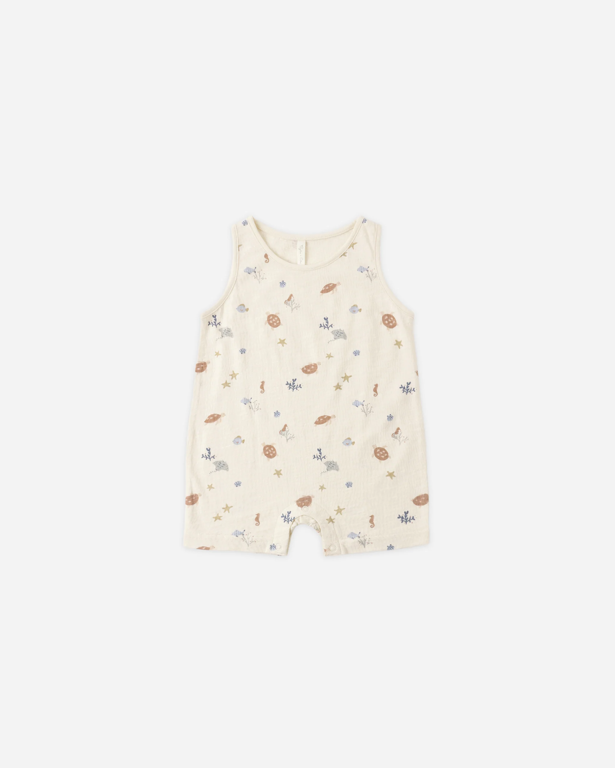Sleeveless One-Piece Aquatic