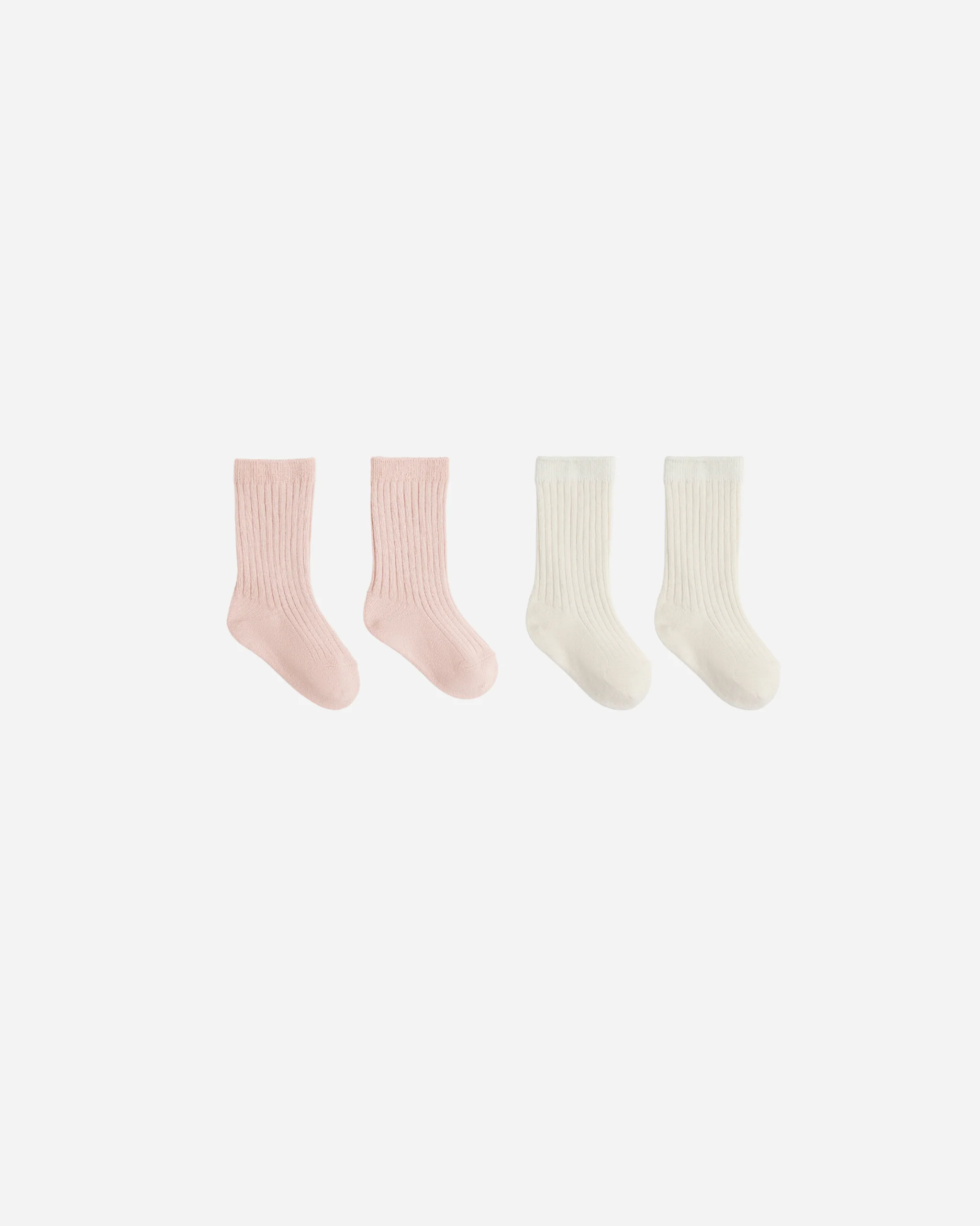 Socks Set Natural, Rose