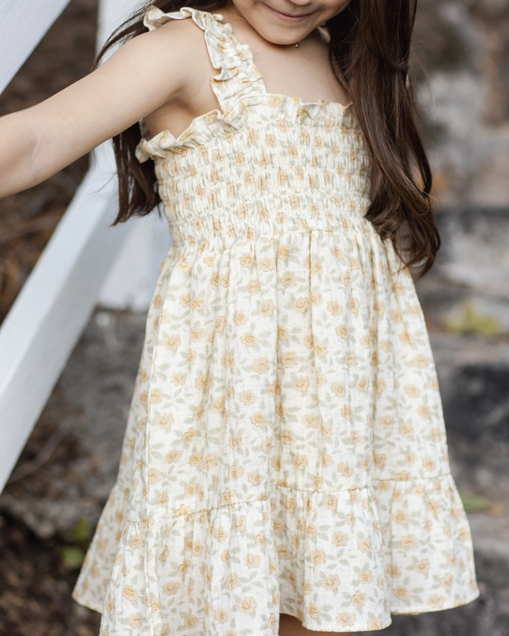 Sutton Dress Yellow Floral - Image 3