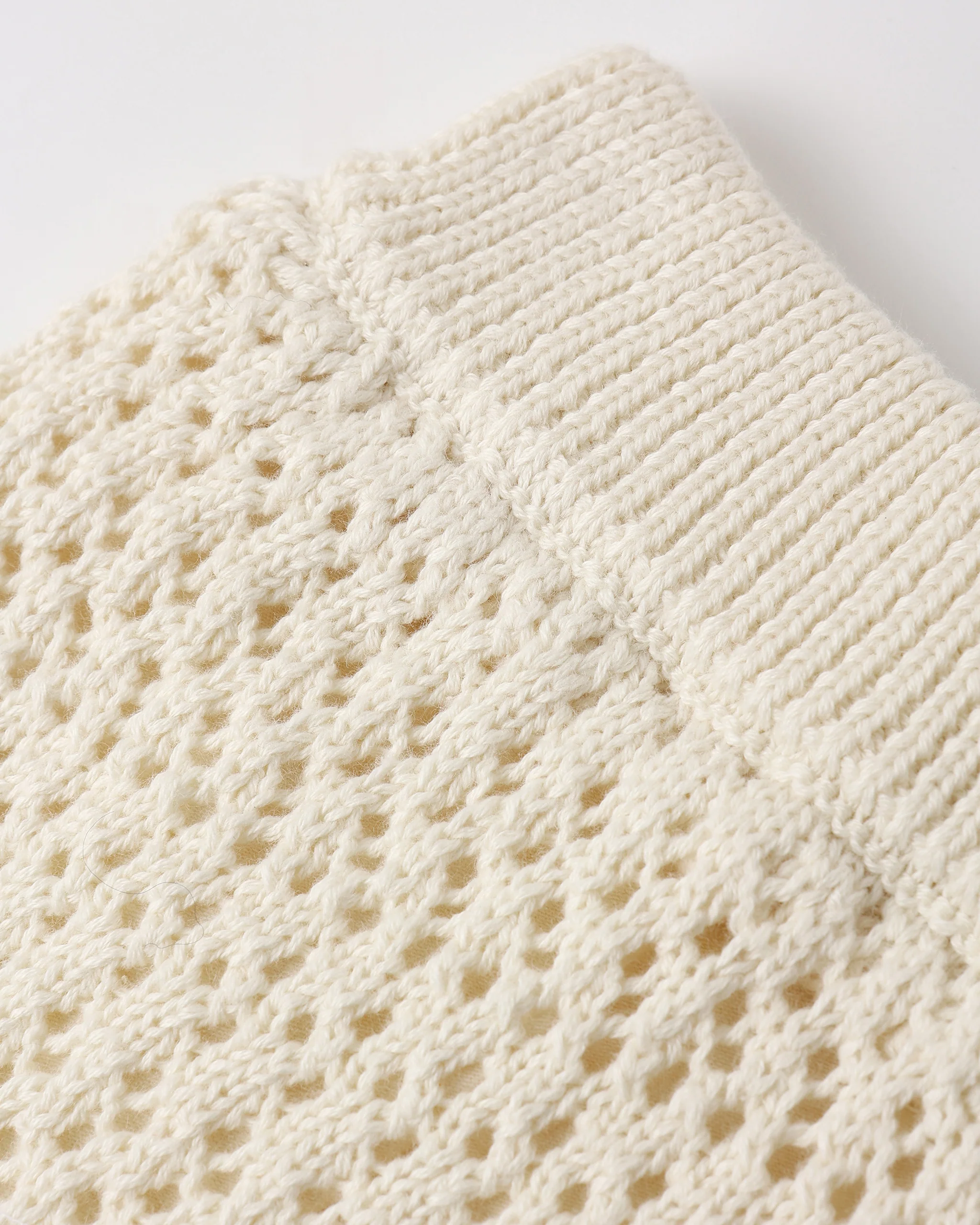 Teen Crochet Tank Set Natural - Image 5