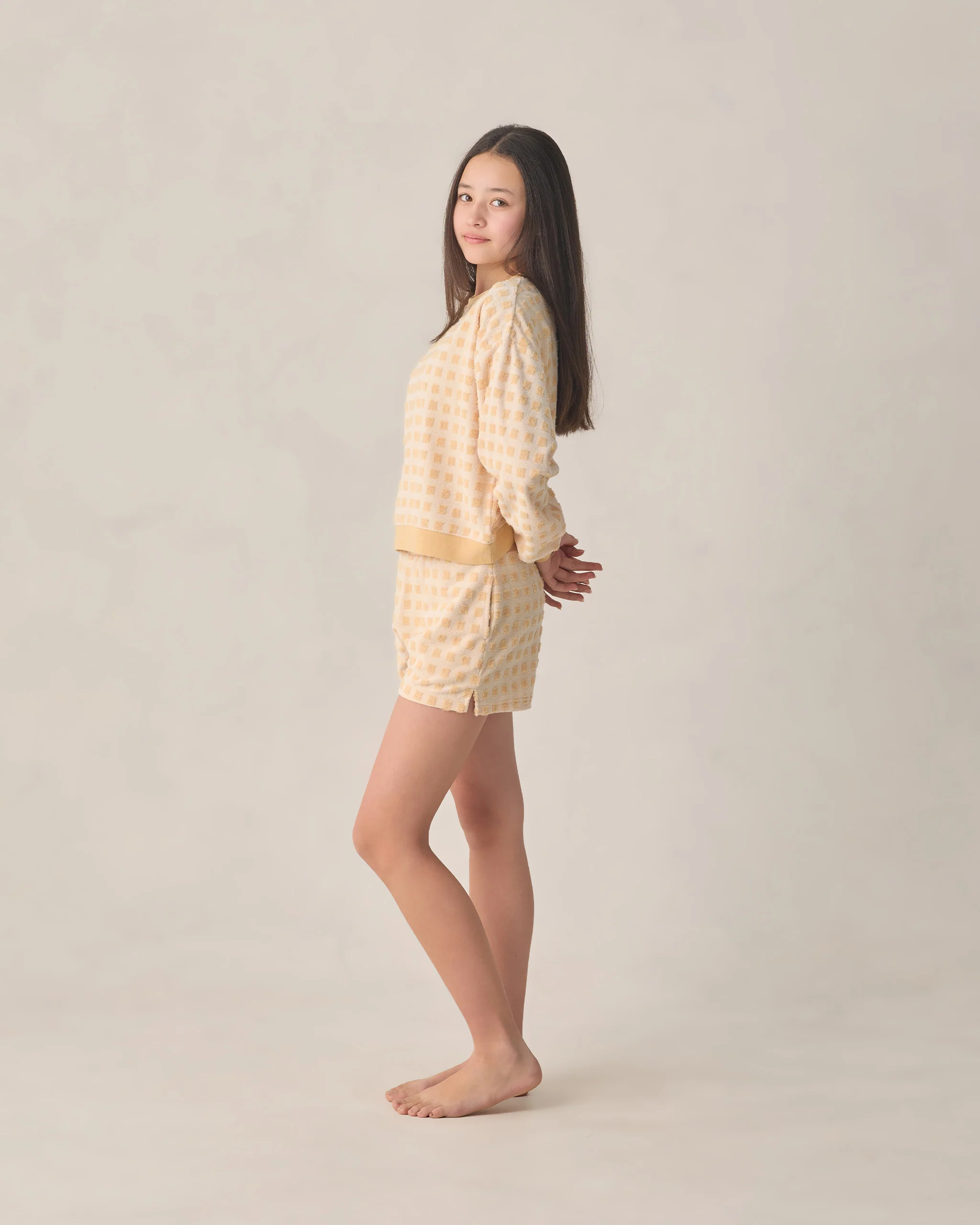 Teen Karli Set Butterscotch Grid - Image 4