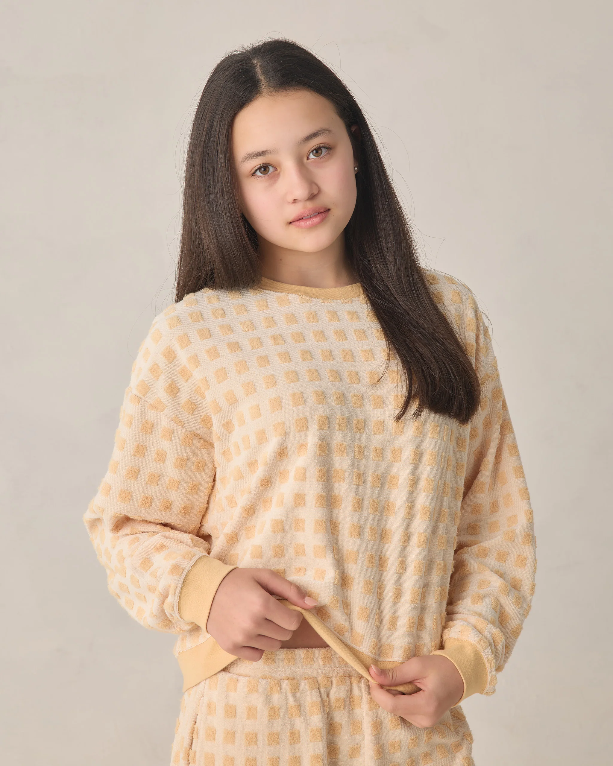 Teen Karli Set Butterscotch Grid - Image 5