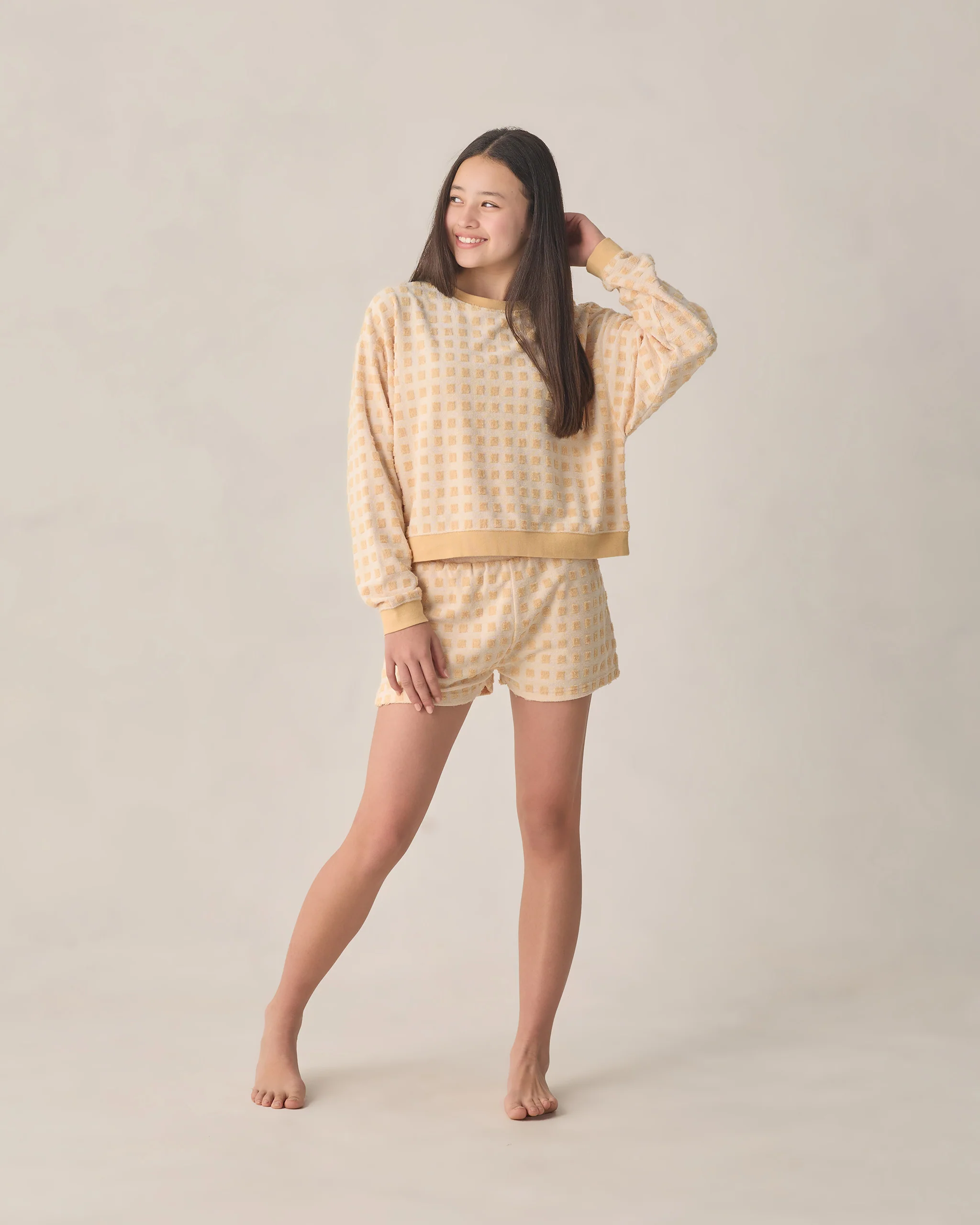 Teen Karli Set Butterscotch Grid - Image 6