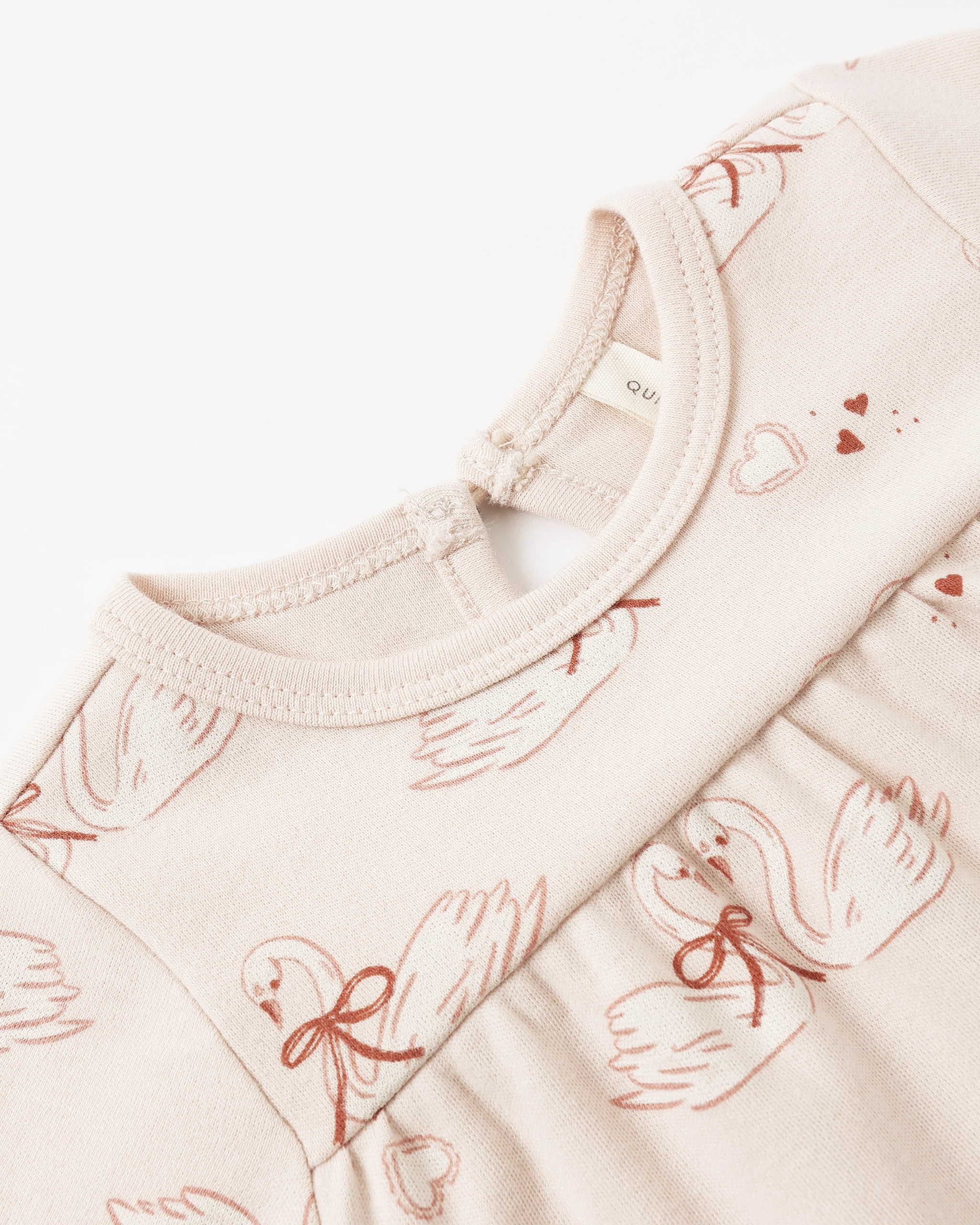 Tiered Jersey Dress Swans - Image 3
