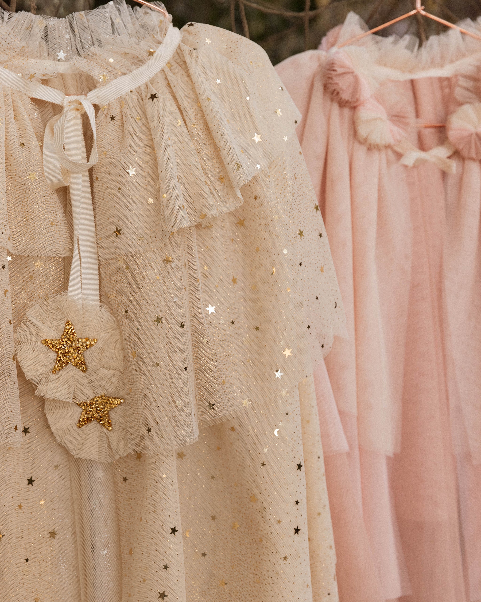 Tulle Cape Pink Ombre - Image 3