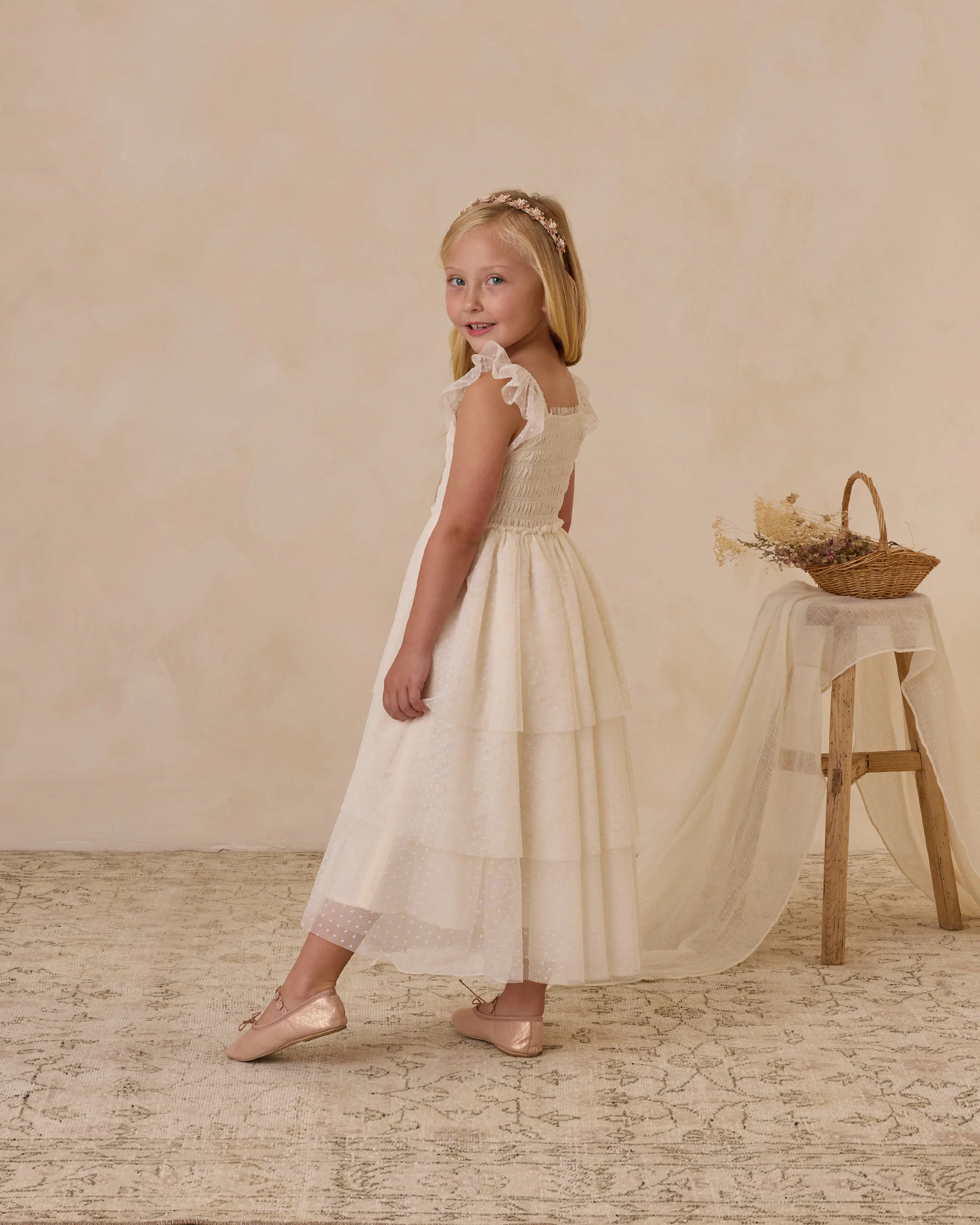 Valentina Dress Ivory - Image 4