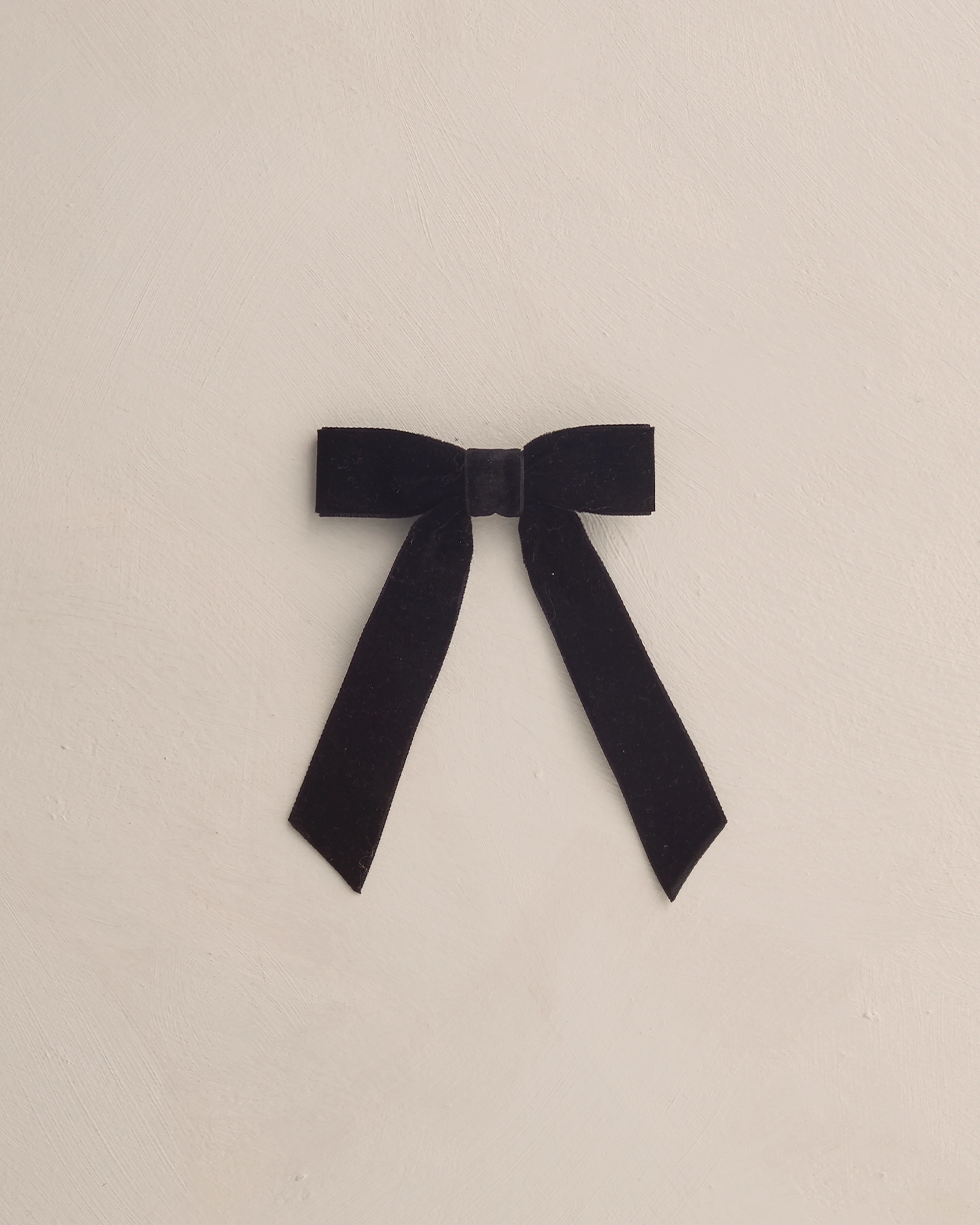 Velvet Bow Black