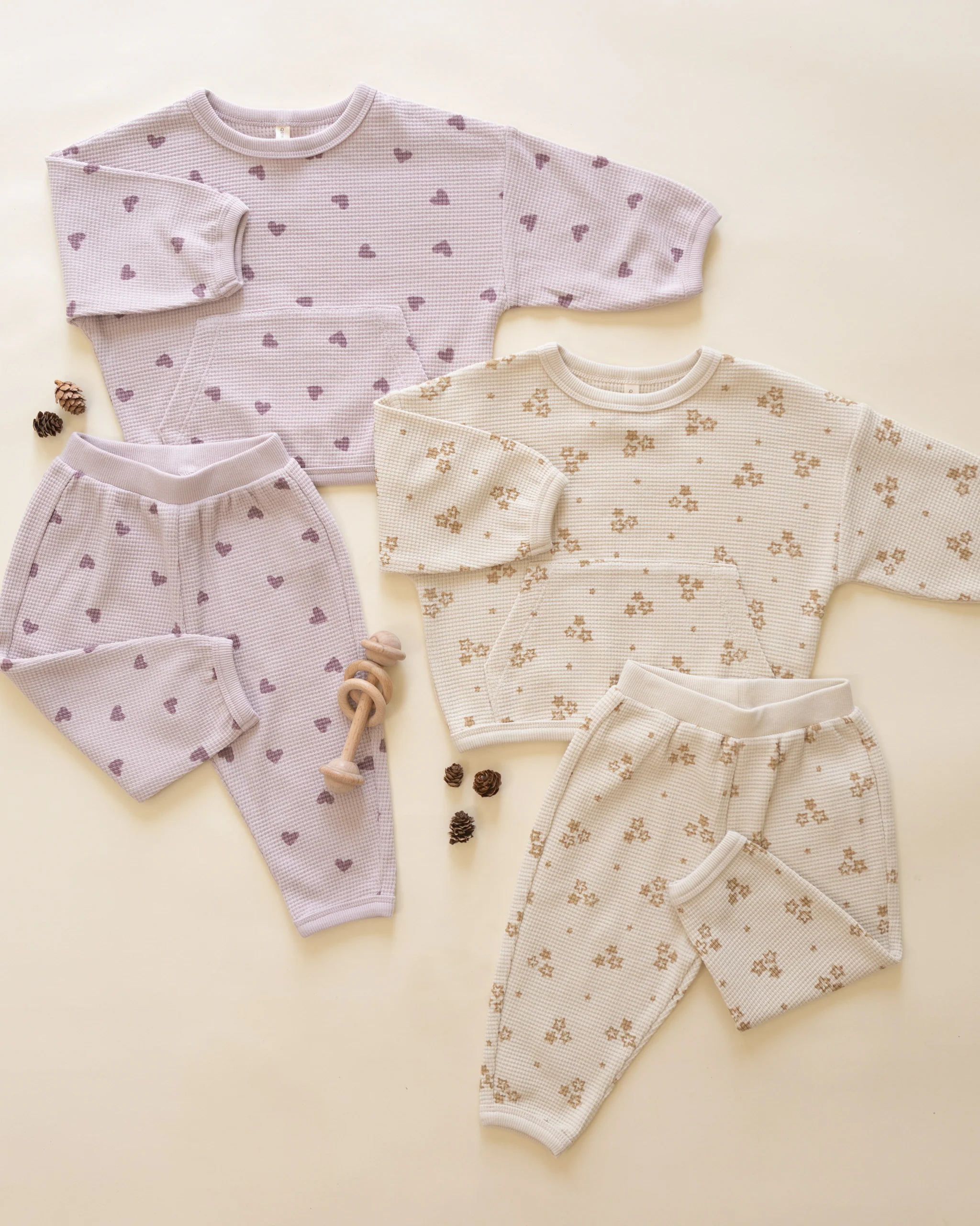 Waffle Slouch Set Marigold - Image 6
