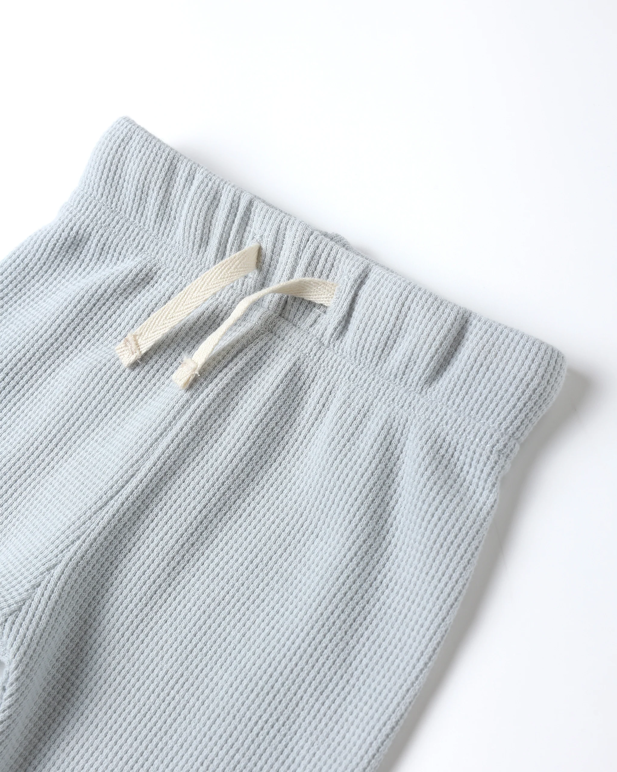 Waffle Top + Pant Set Ice Blue - Image 4