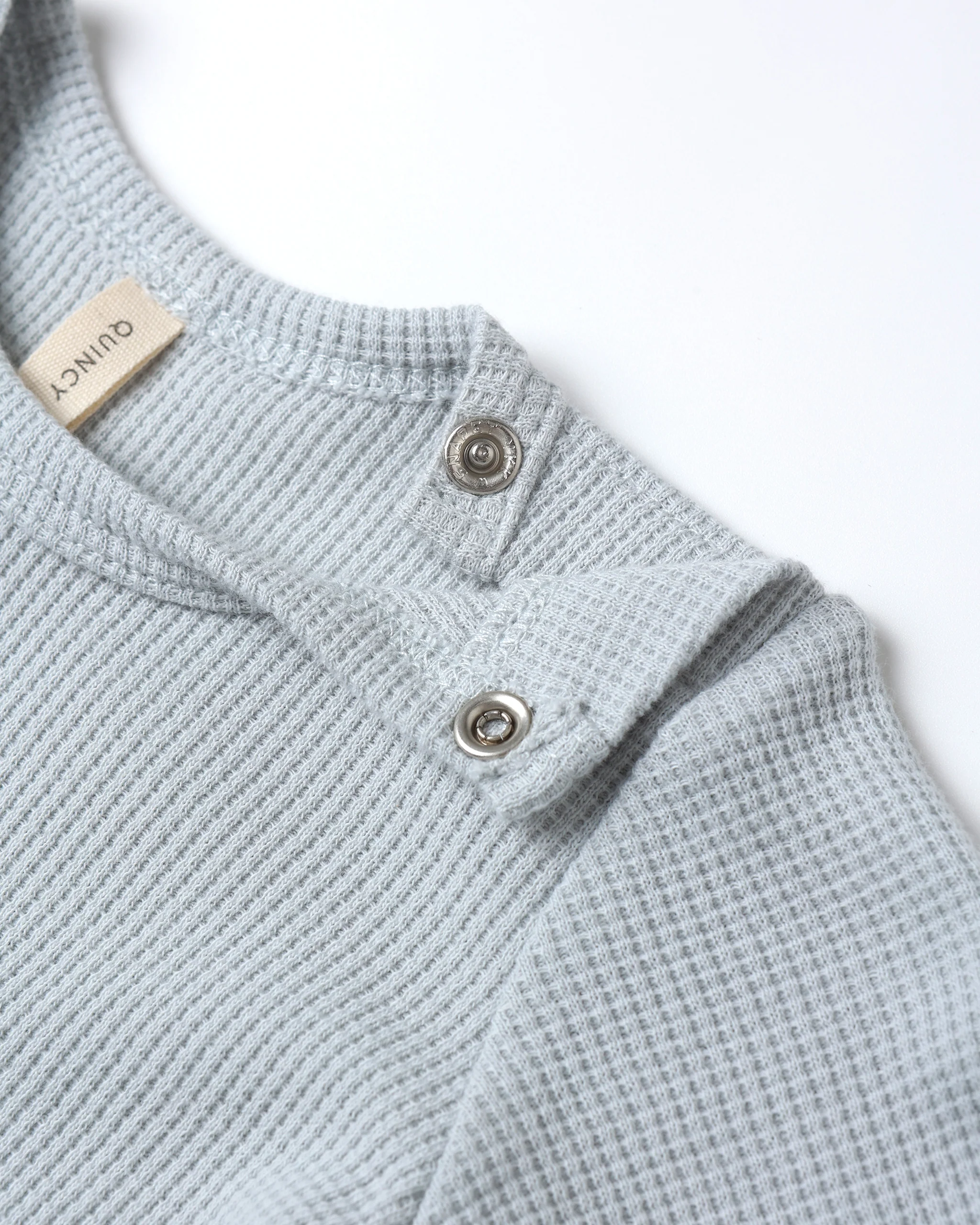 Waffle Top + Pant Set Ice Blue - Image 5