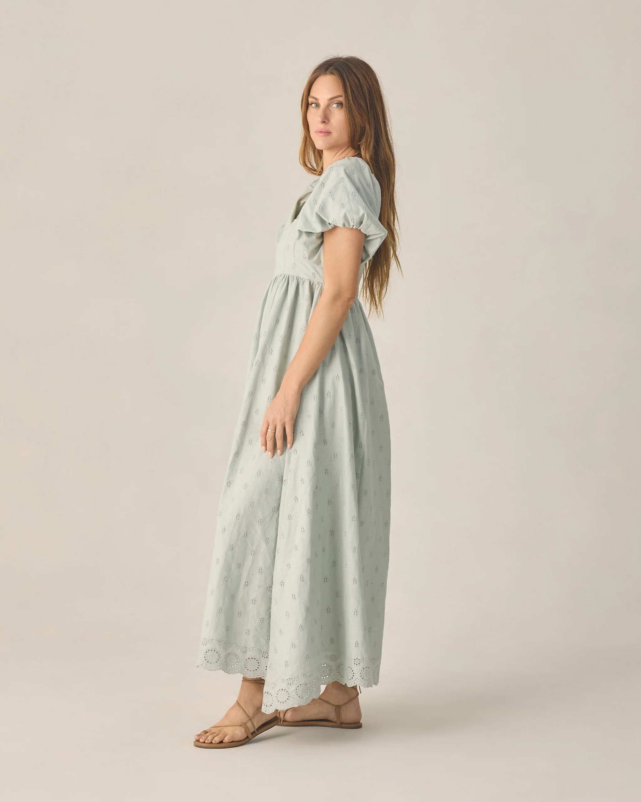 Women's Oceane Dress Seafoam - Image 3