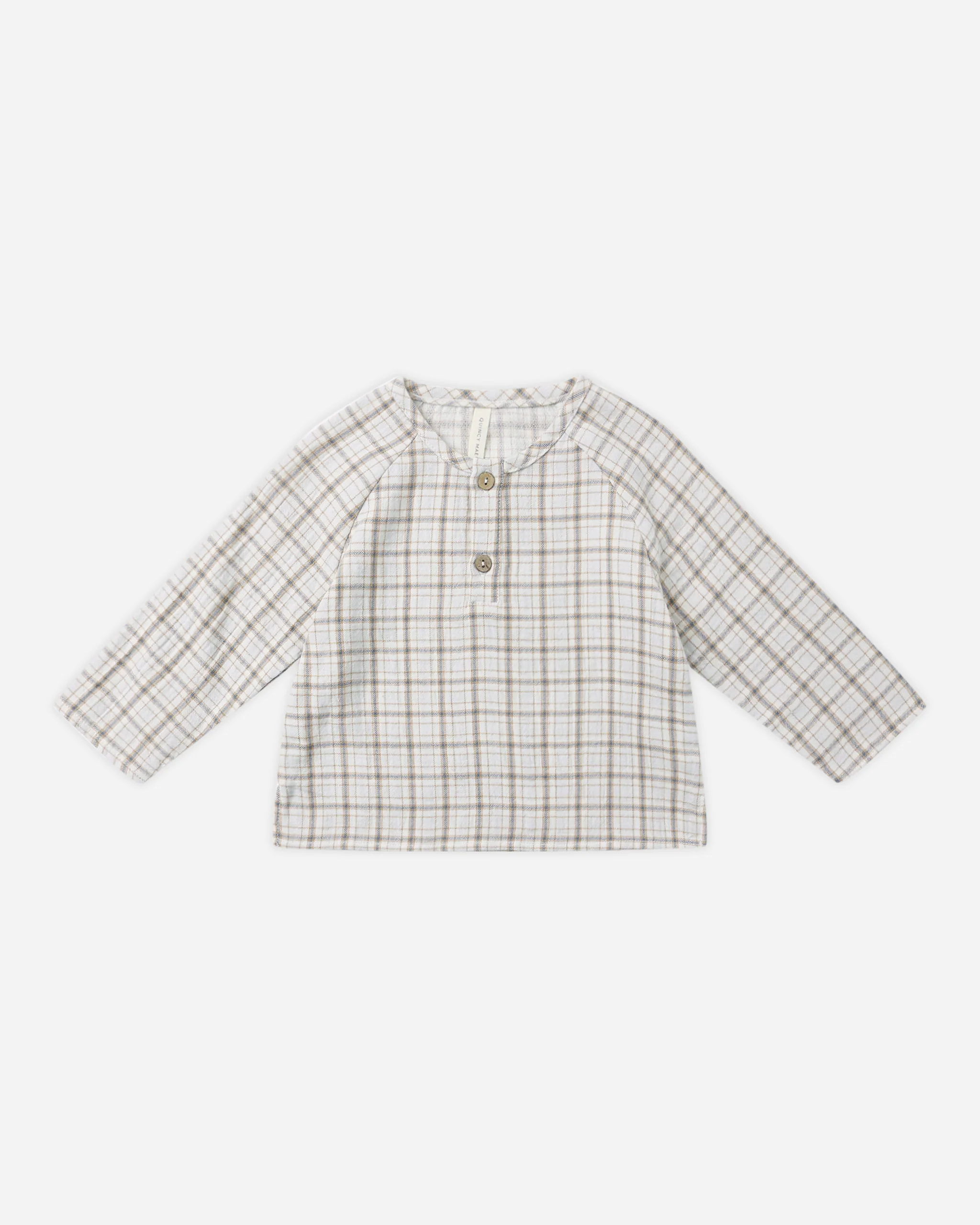 Zion Shirt Blue Plaid