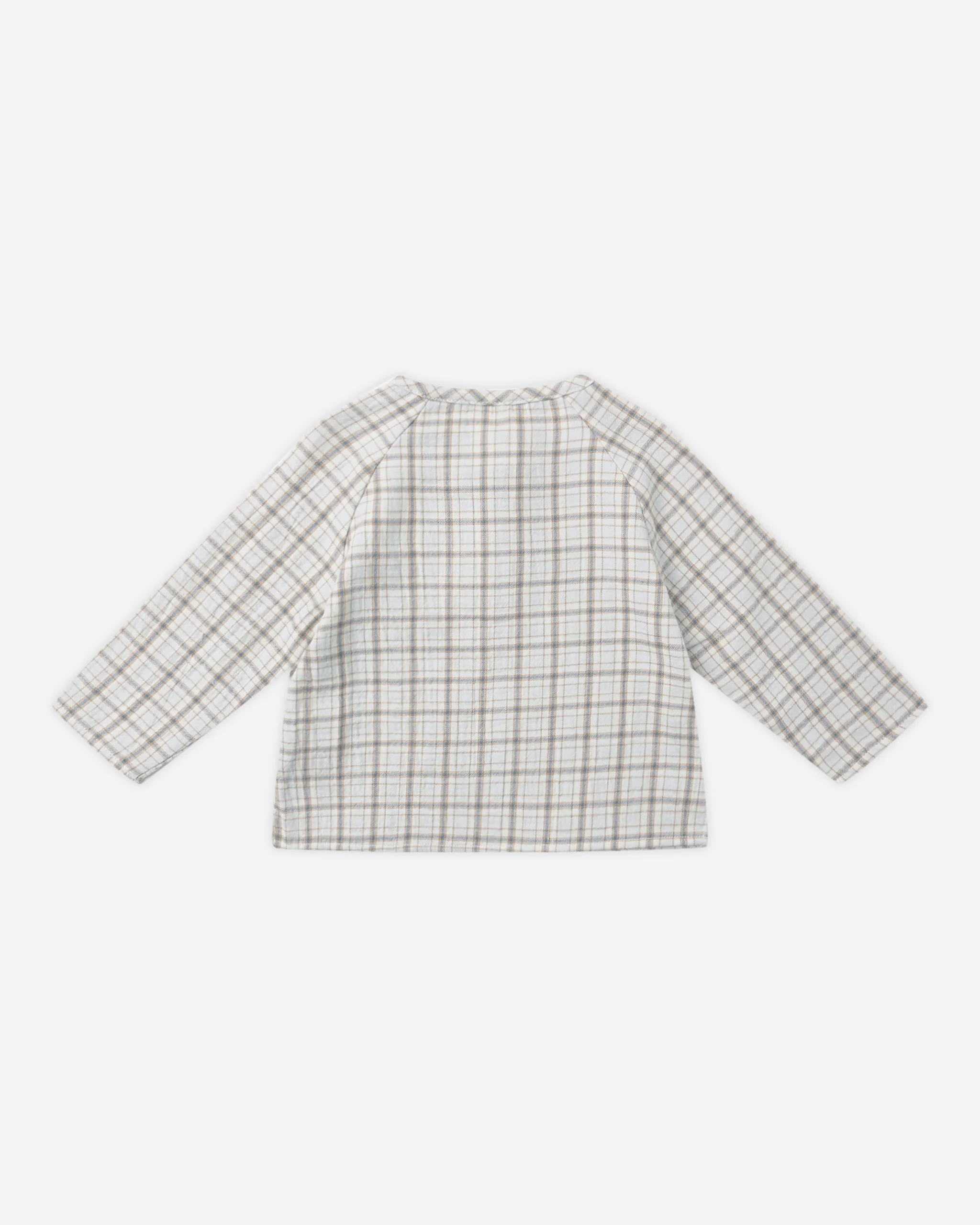 Zion Shirt Blue Plaid - Image 2