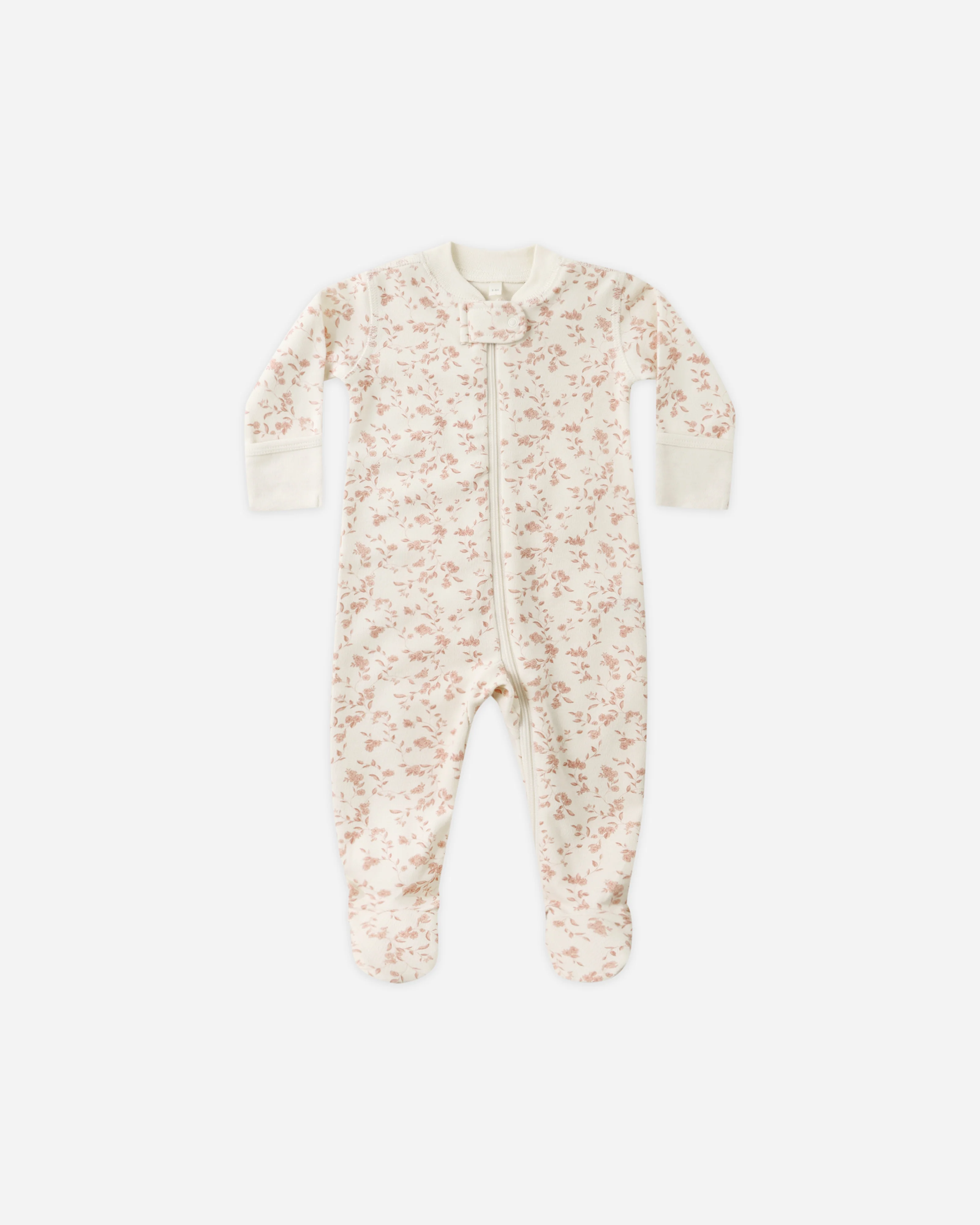 Zip Long Sleeve Sleeper Footie French Garden