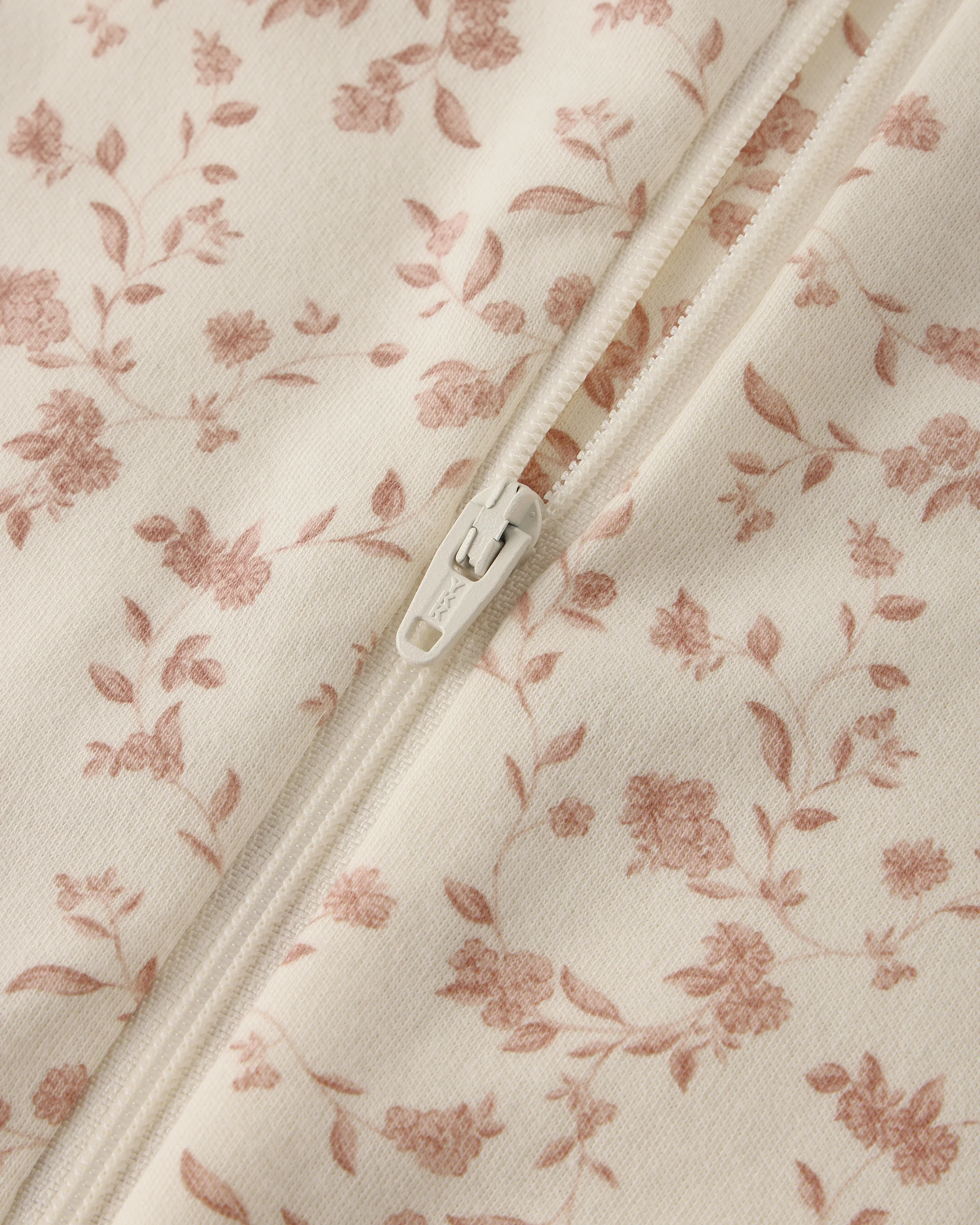 Zip Long Sleeve Sleeper Footie French Garden - Image 5