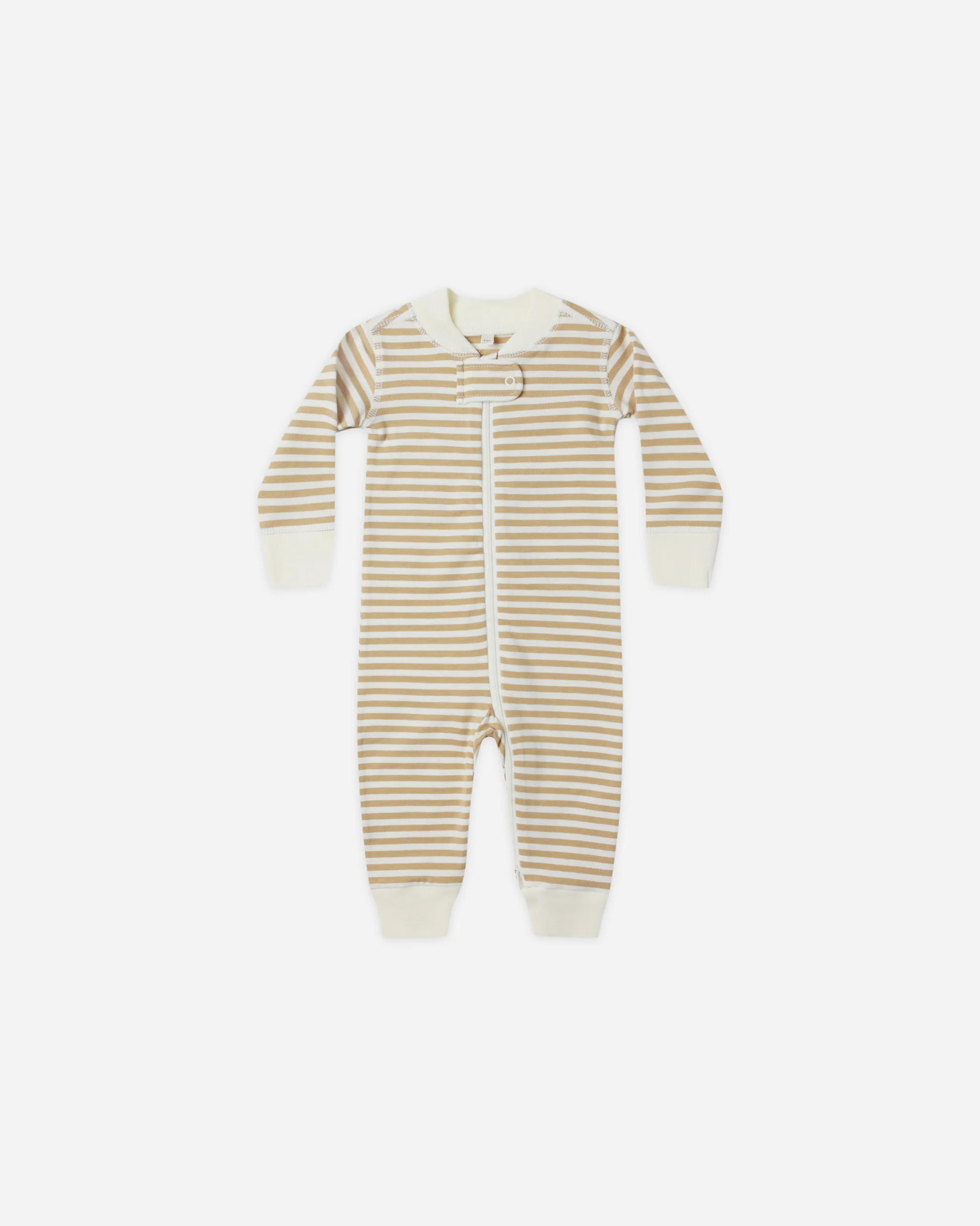 Zip Long Sleeve Sleeper Gold Stripe